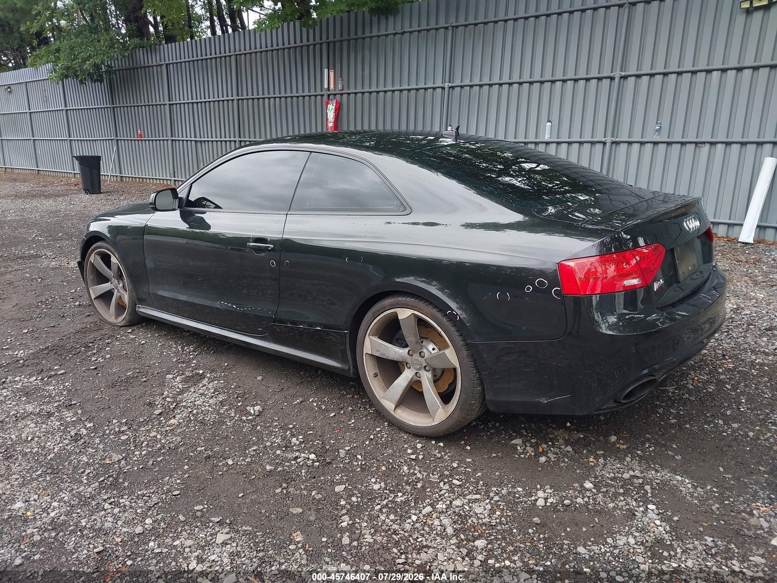 2013 Audi Rs 5 4.2 Black vin: WUAC6AFR8DA902390