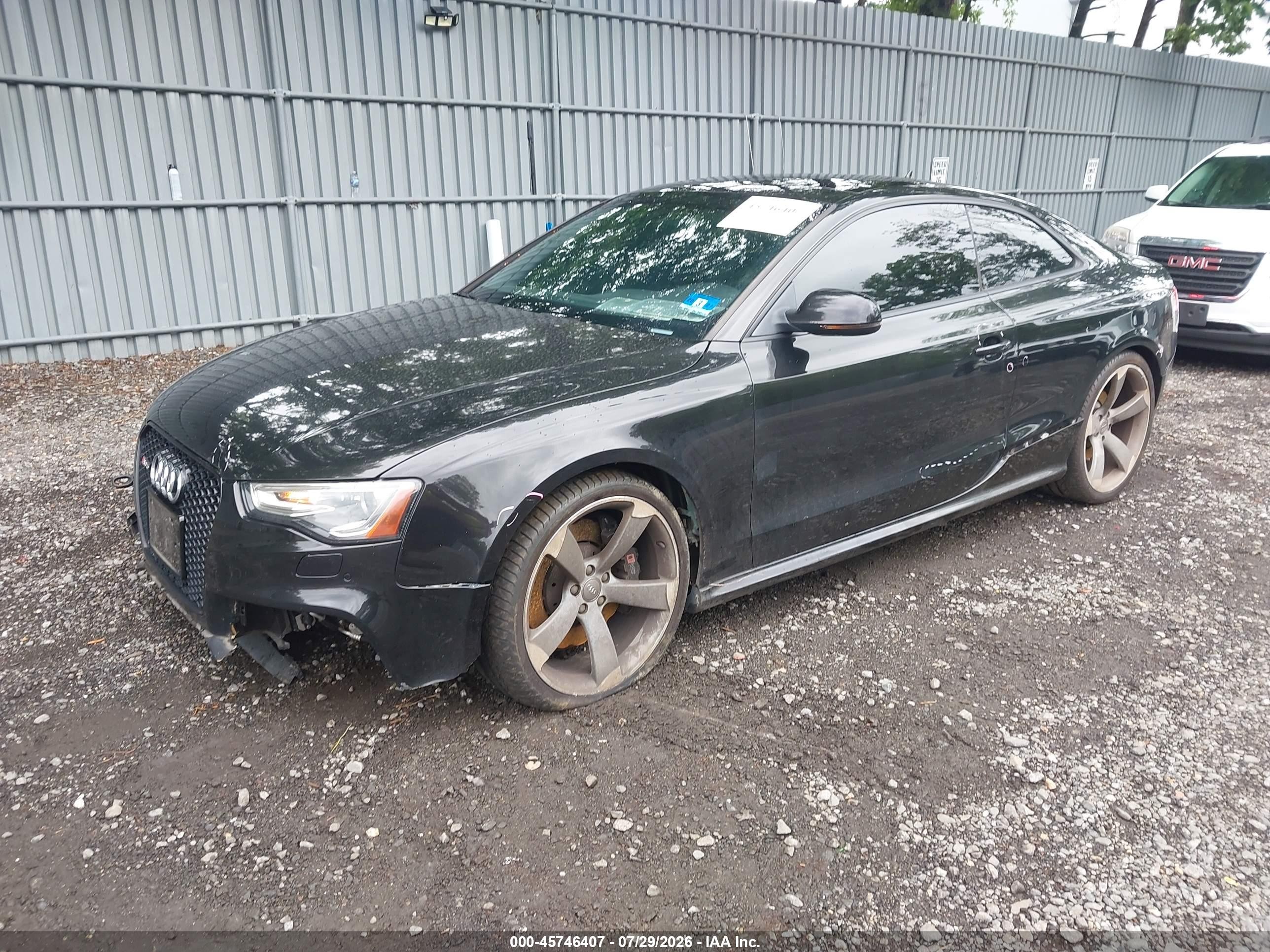 2013 Audi Rs 5 4.2 Black vin: WUAC6AFR8DA902390