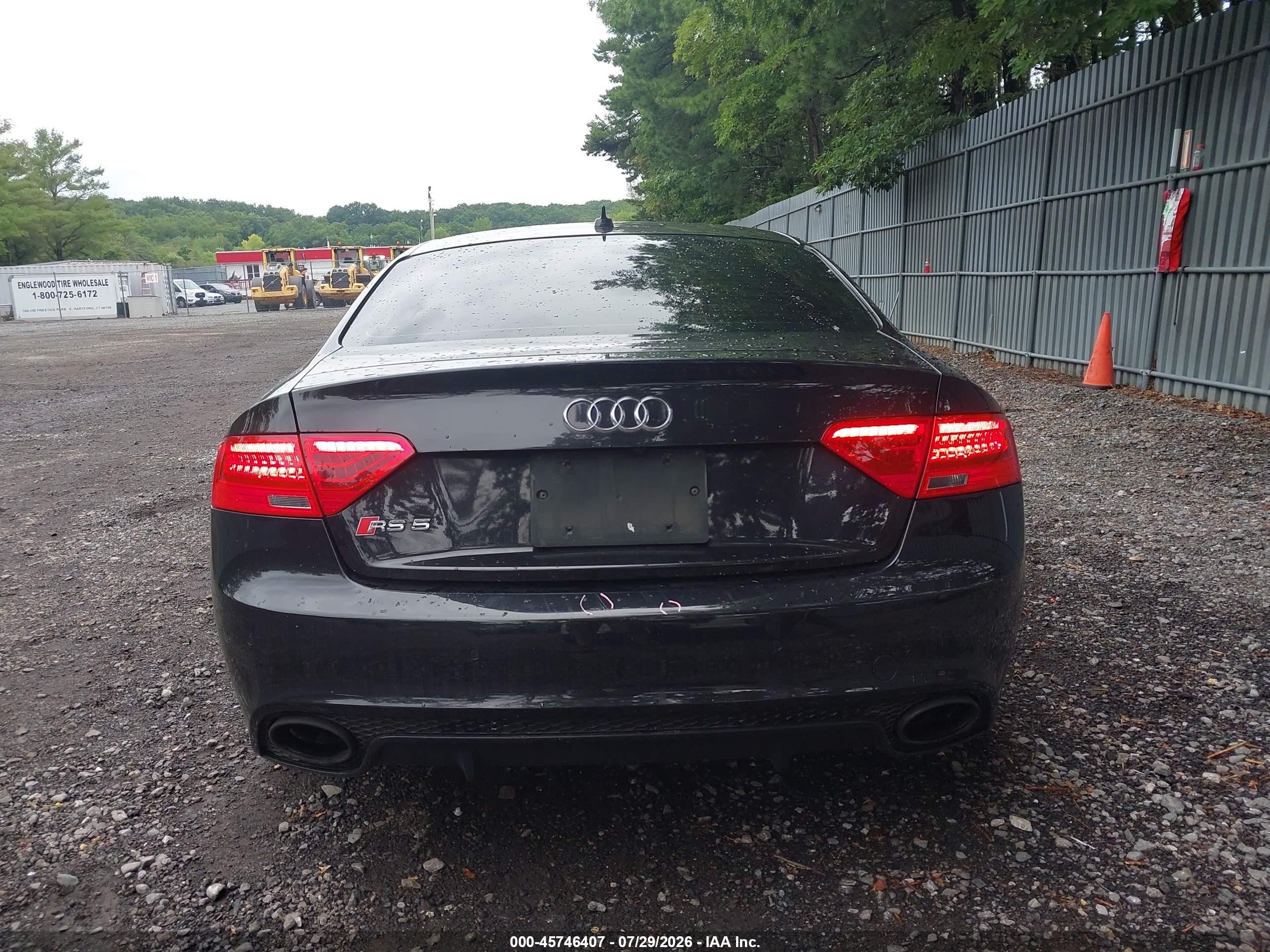 2013 Audi Rs 5 4.2 Black vin: WUAC6AFR8DA902390
