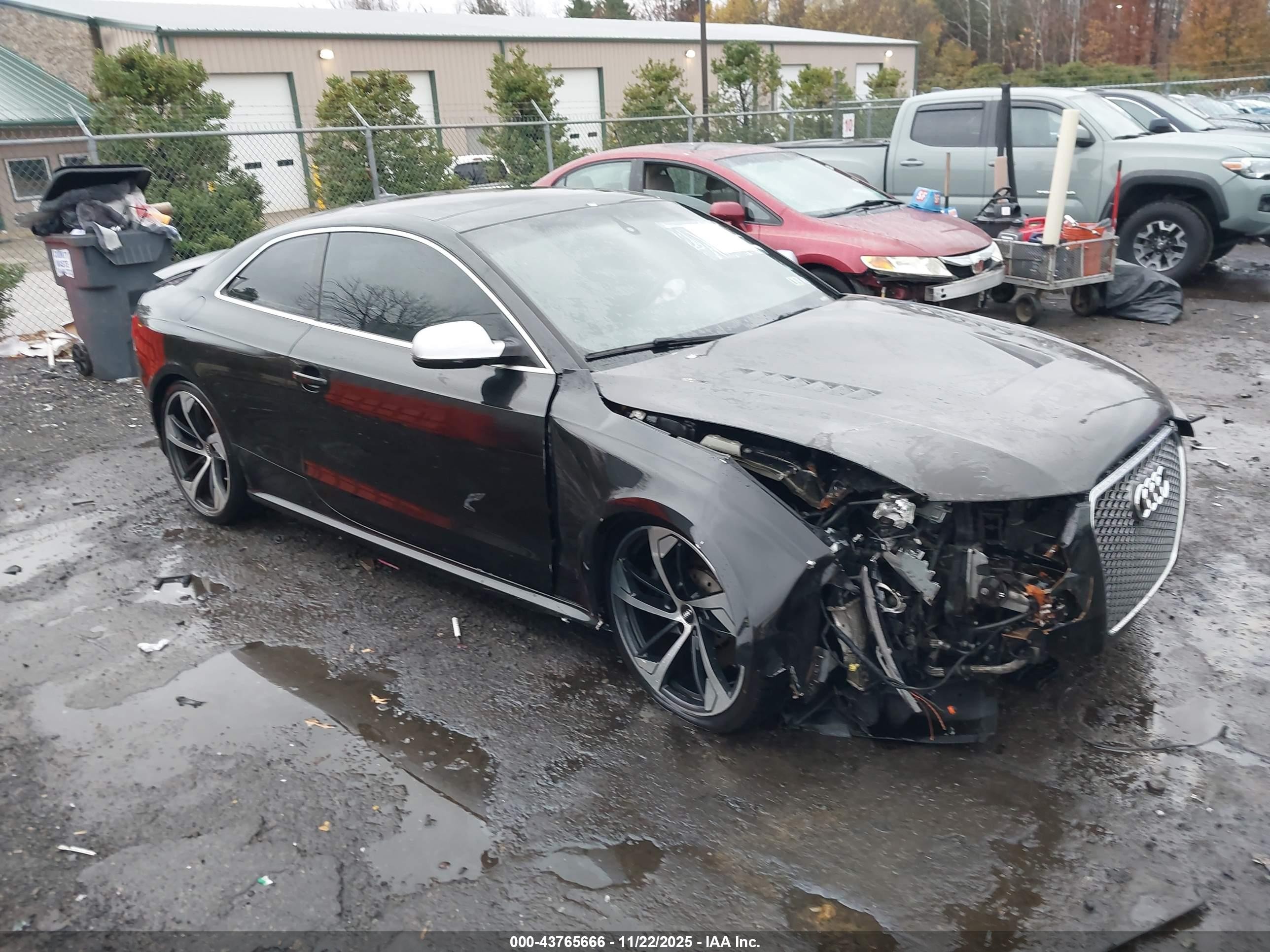 2014 Audi Rs 5 4.2 Black vin: WUAC6AFR8EA900382