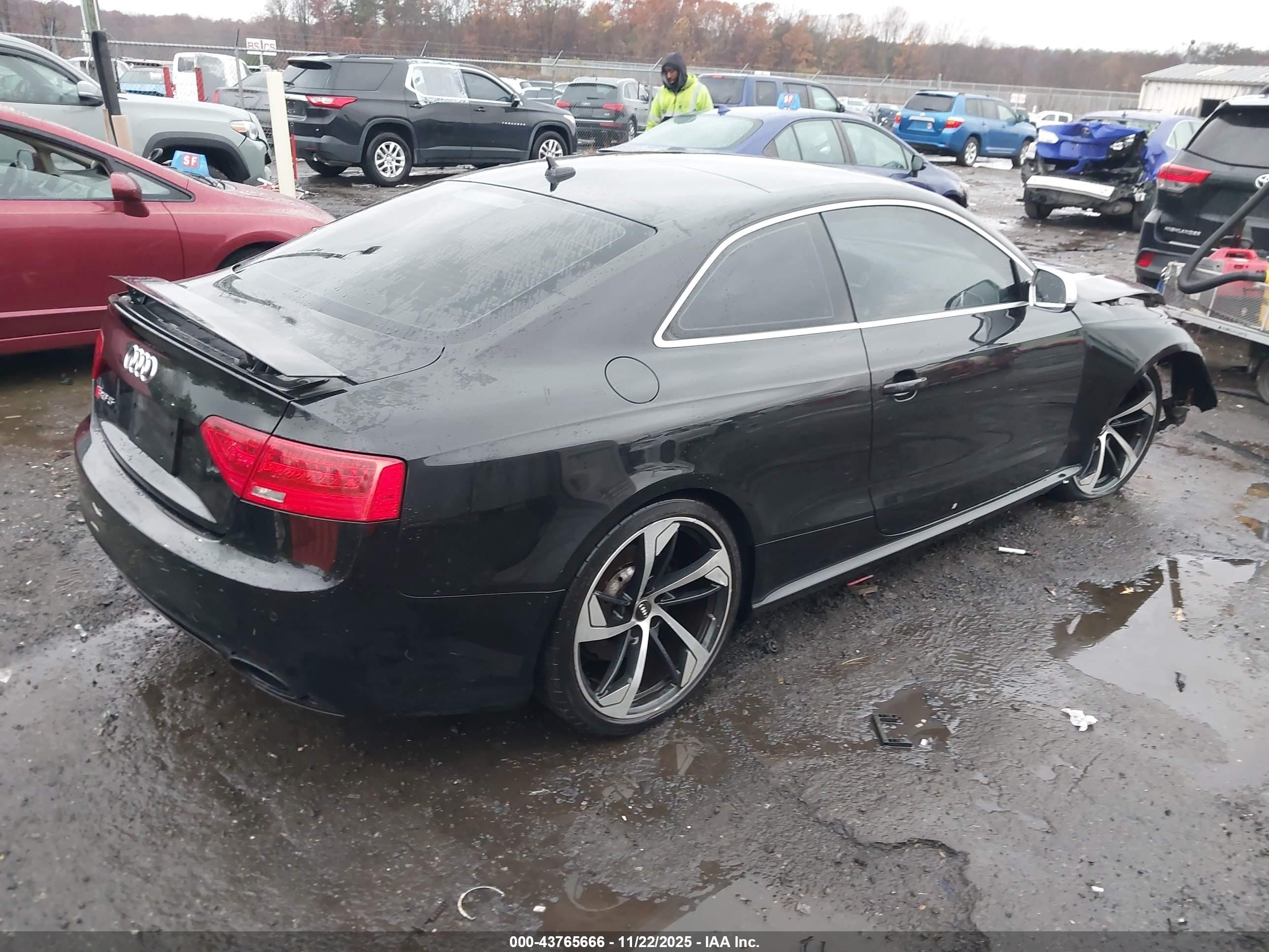 2014 Audi Rs 5 4.2 Black vin: WUAC6AFR8EA900382
