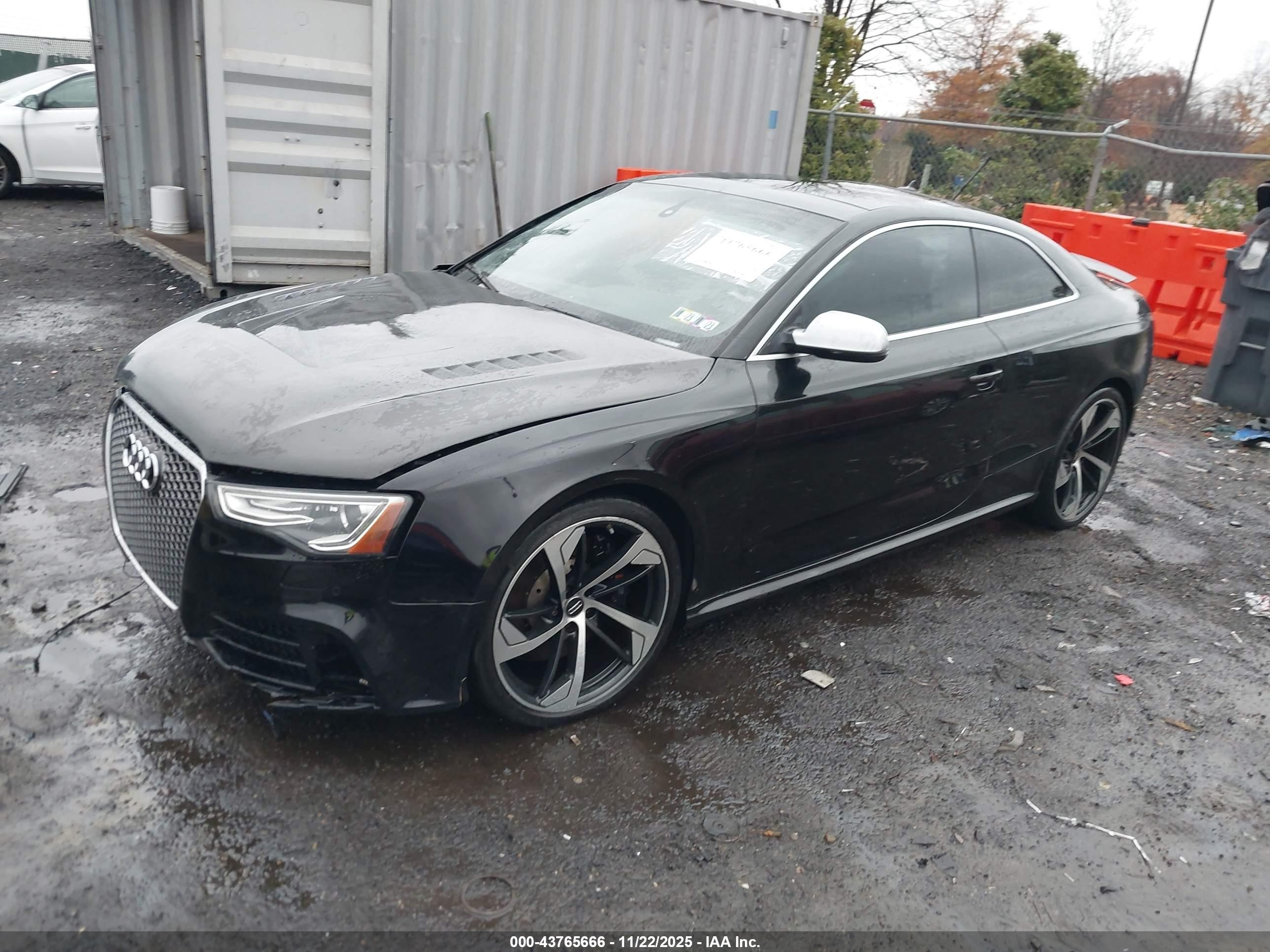 2014 Audi Rs 5 4.2 Black vin: WUAC6AFR8EA900382