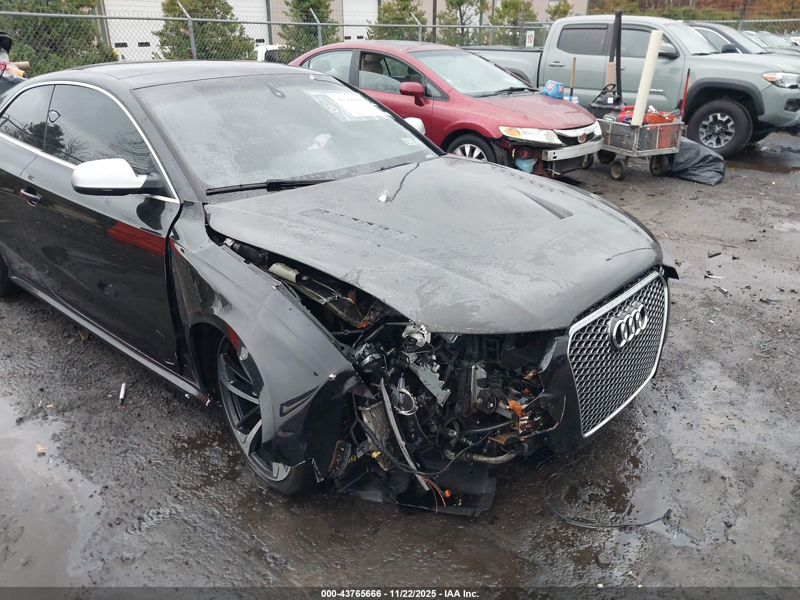 2014 Audi Rs 5 4.2 Black vin: WUAC6AFR8EA900382