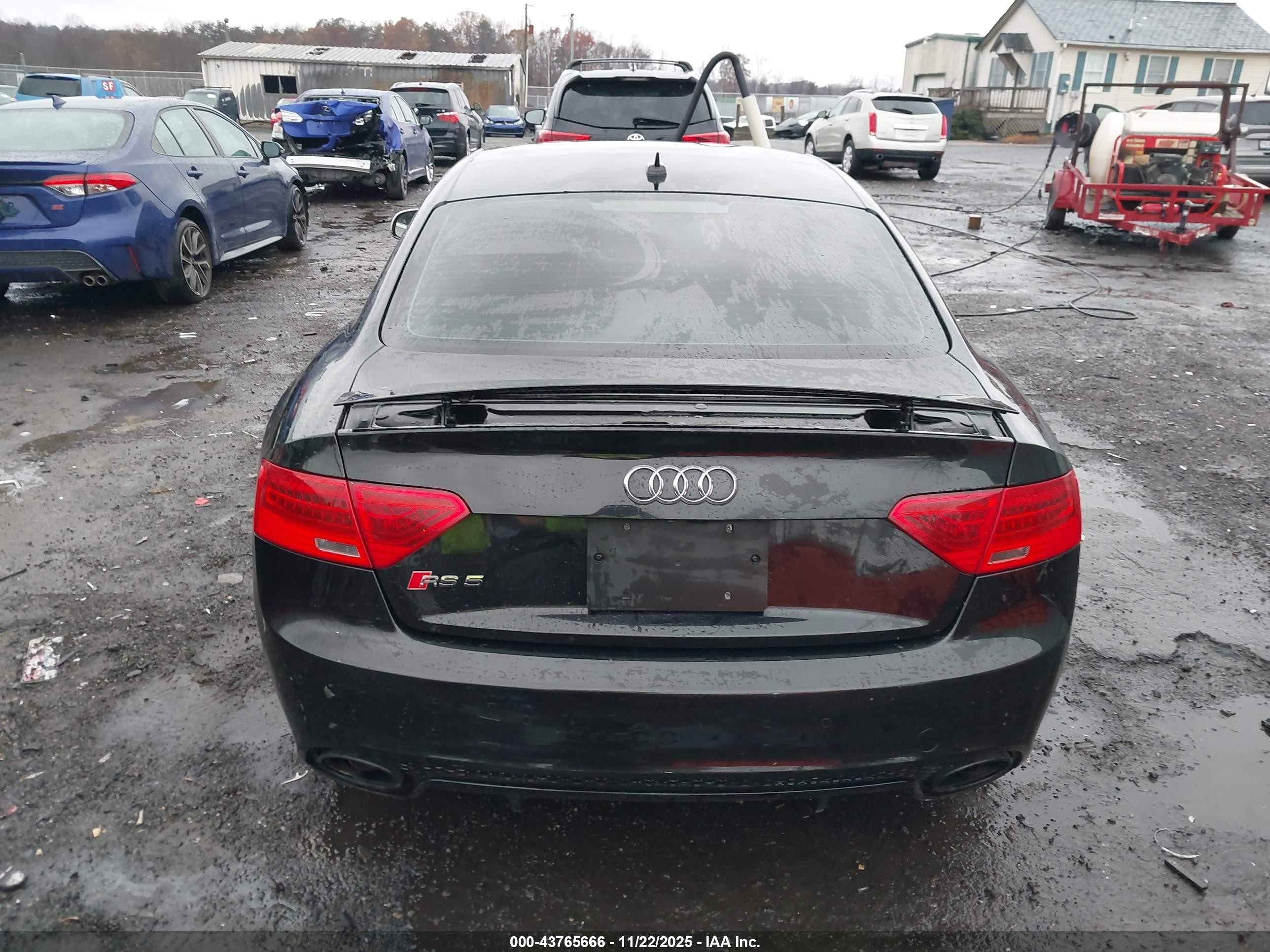 2014 Audi Rs 5 4.2 Black vin: WUAC6AFR8EA900382