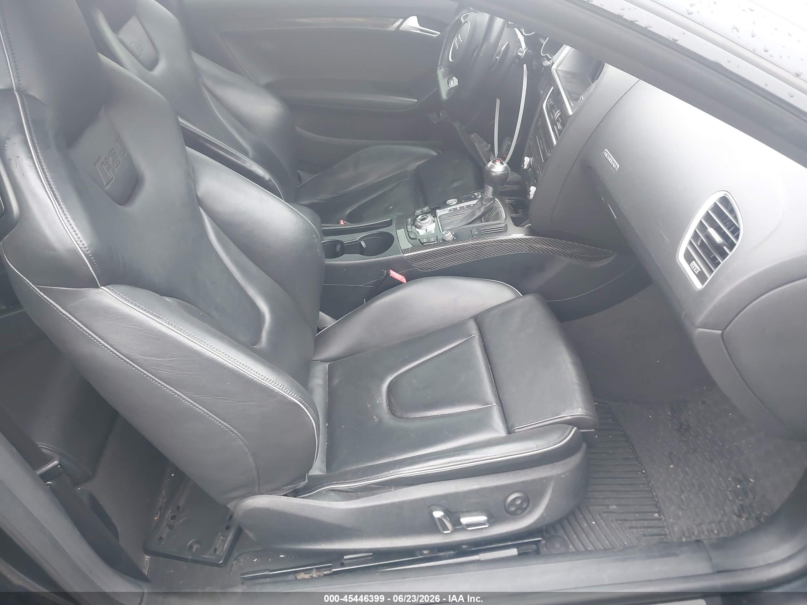 2014 Audi Rs 5 4.2 Black vin: WUAC6AFR8EA901225