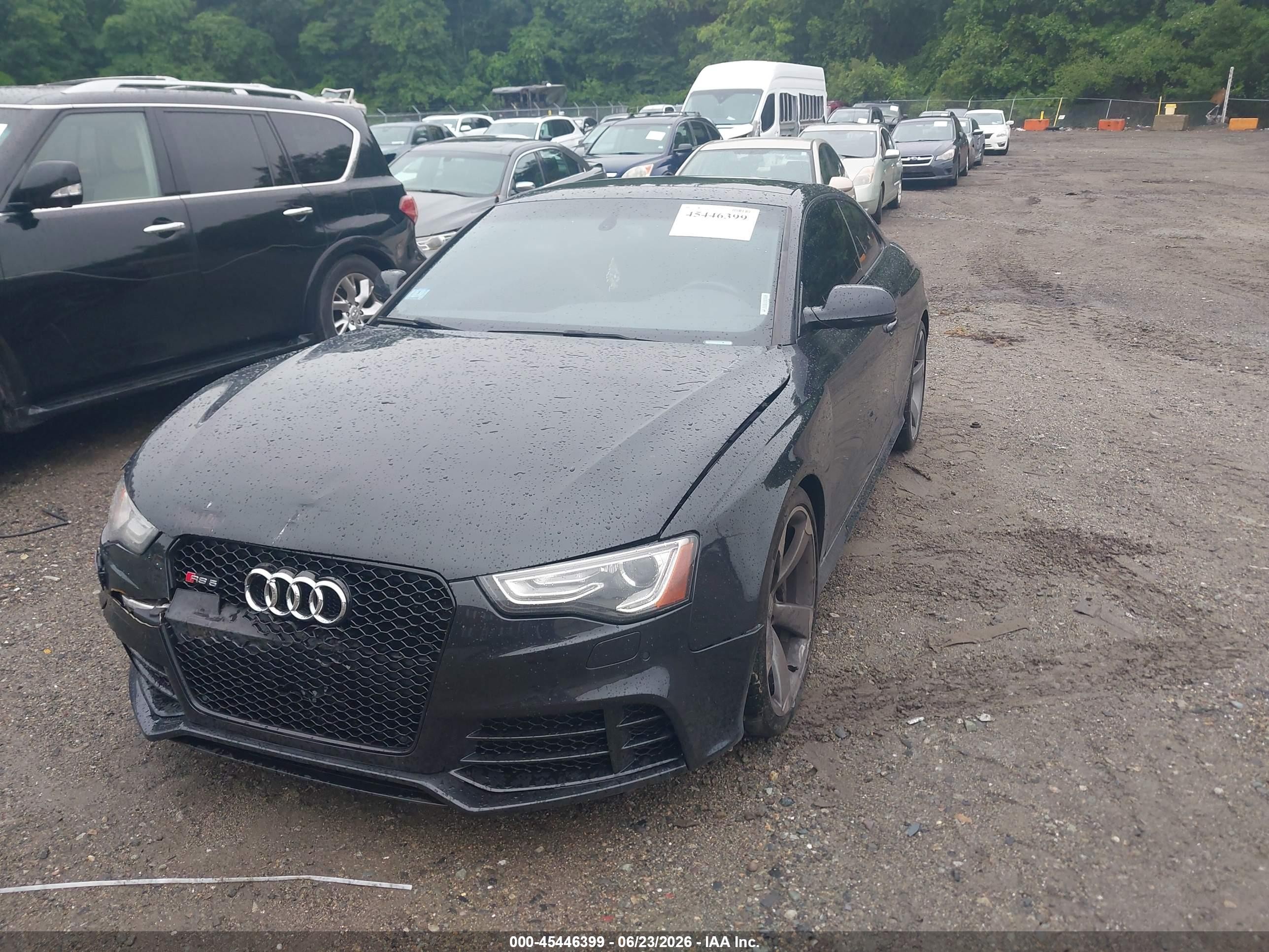 2014 Audi Rs 5 4.2 Black vin: WUAC6AFR8EA901225