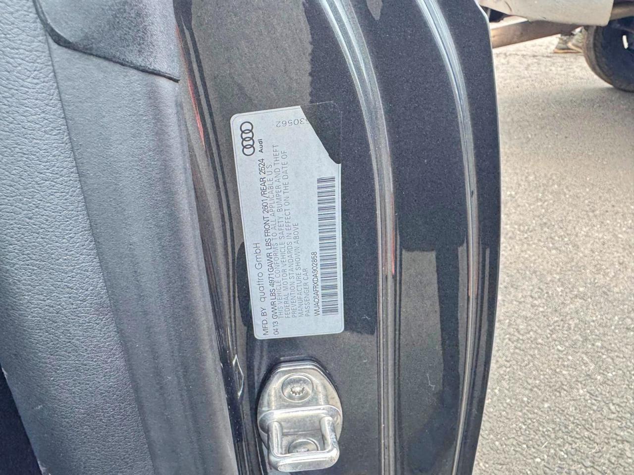 2013 Audi Rs5 Black vin: WUAC6AFRXDA902858
