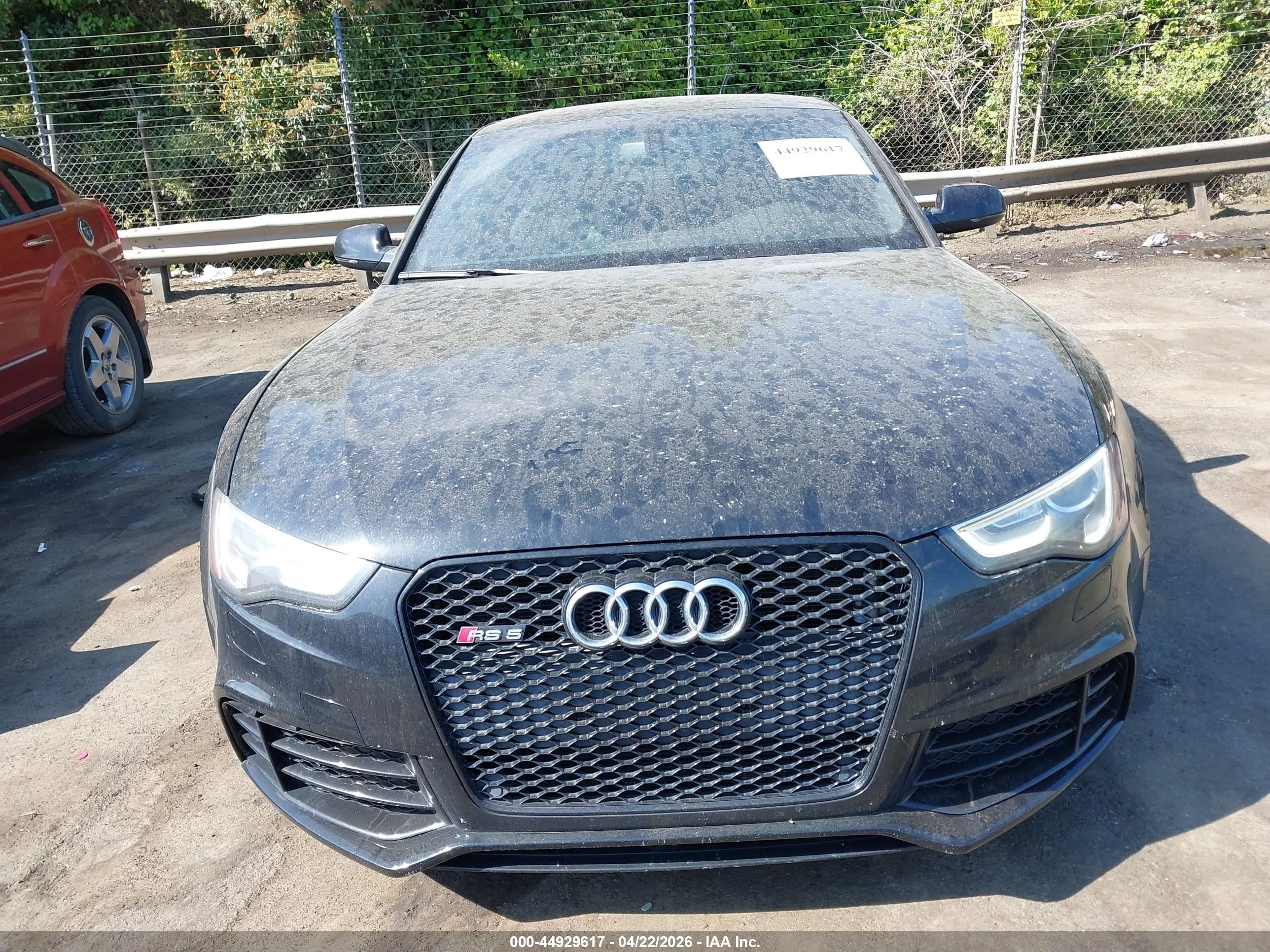 2014 Audi Rs 5 4.2 Black vin: WUAC6AFRXEA900156
