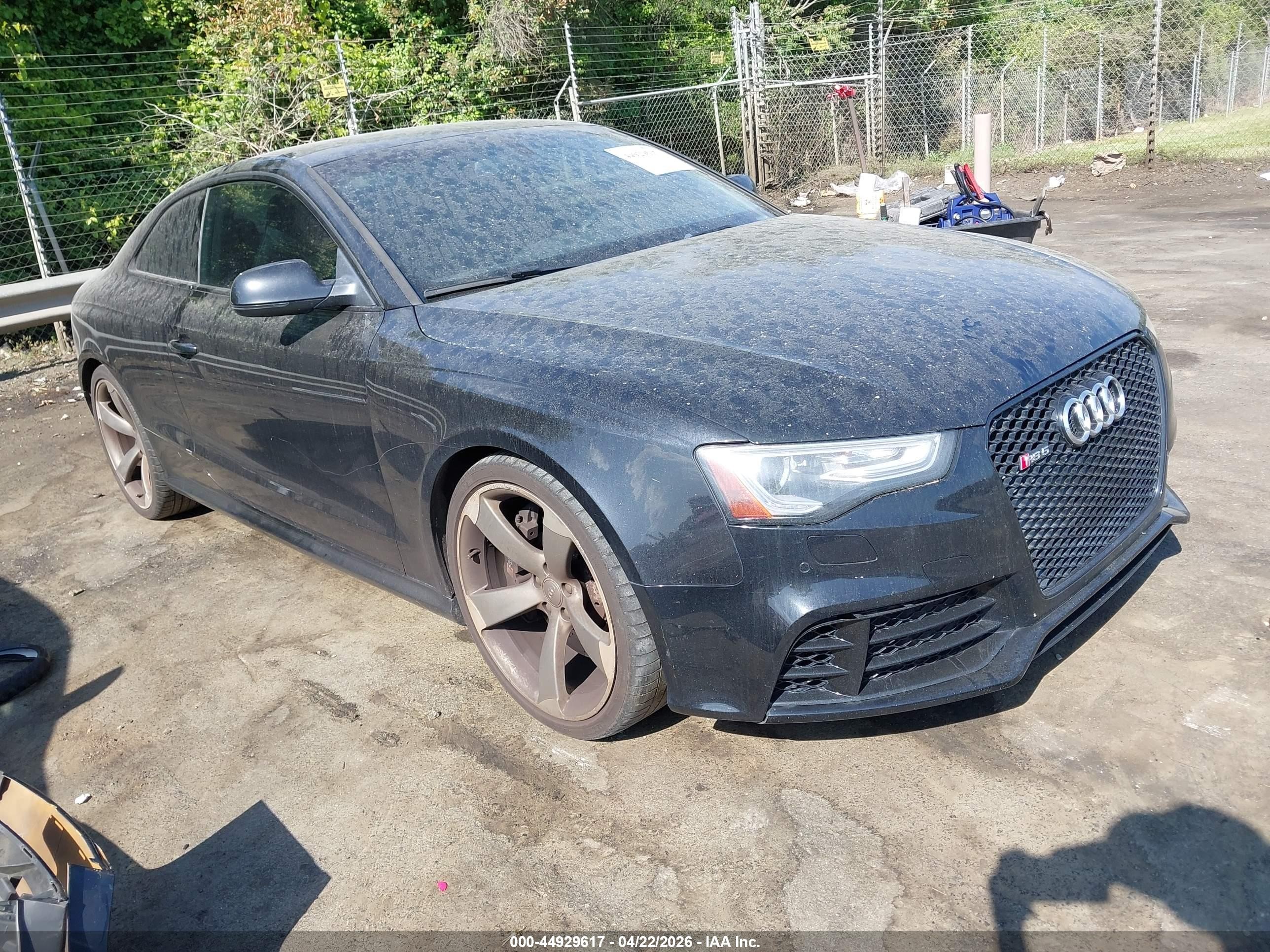 2014 Audi Rs 5 4.2 Black vin: WUAC6AFRXEA900156