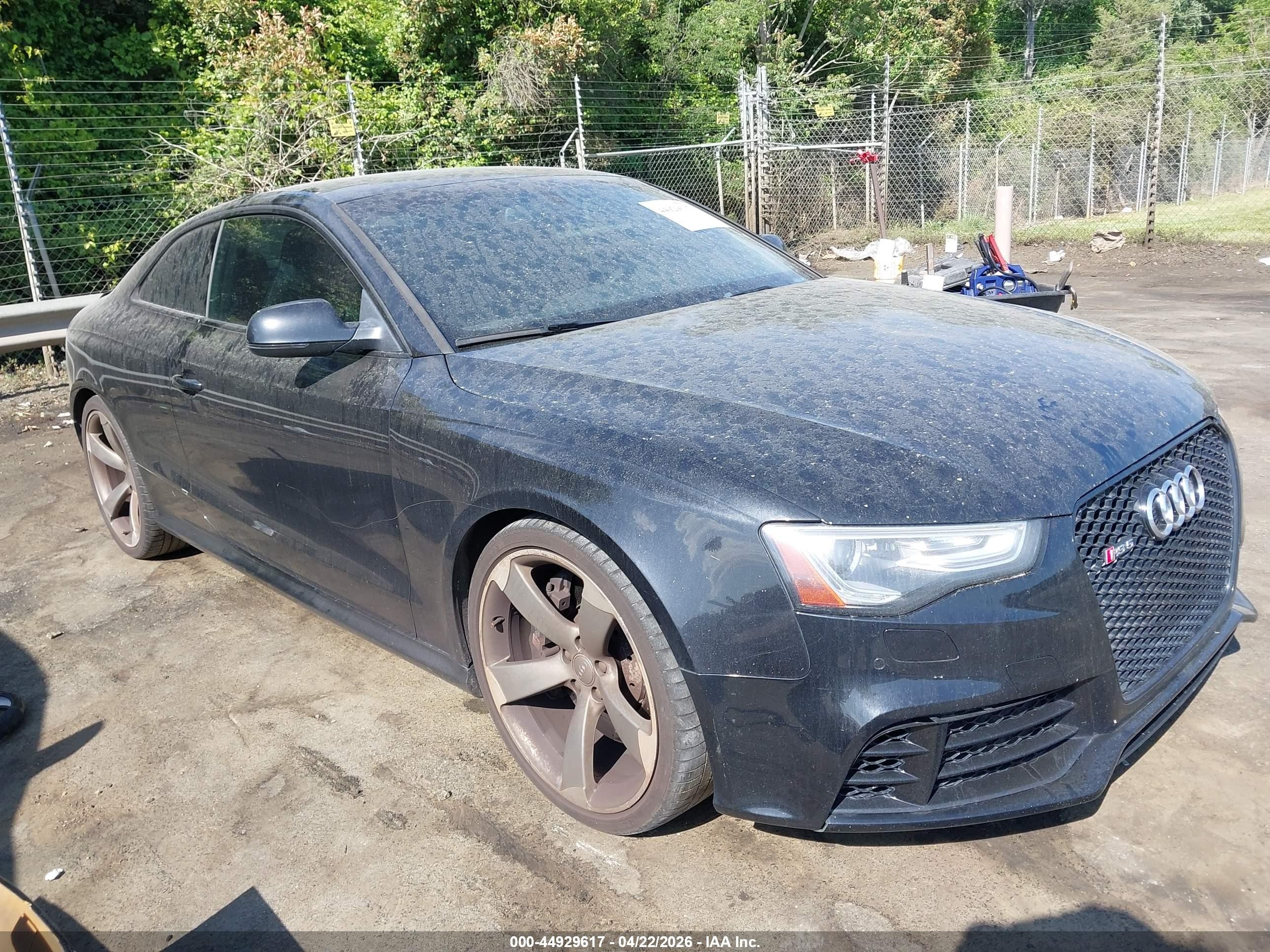 2014 Audi Rs 5 4.2 Black vin: WUAC6AFRXEA900156