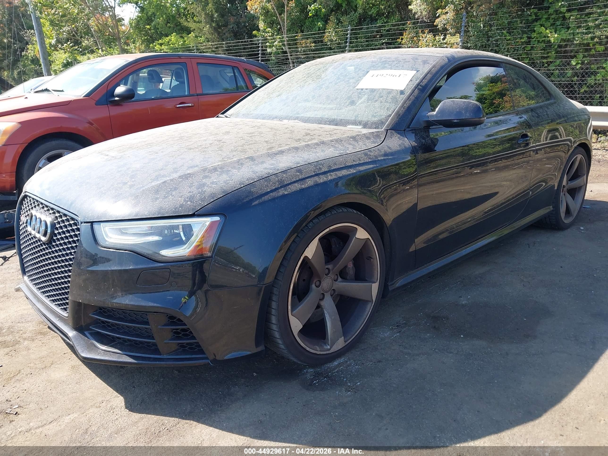 2014 Audi Rs 5 4.2 Black vin: WUAC6AFRXEA900156