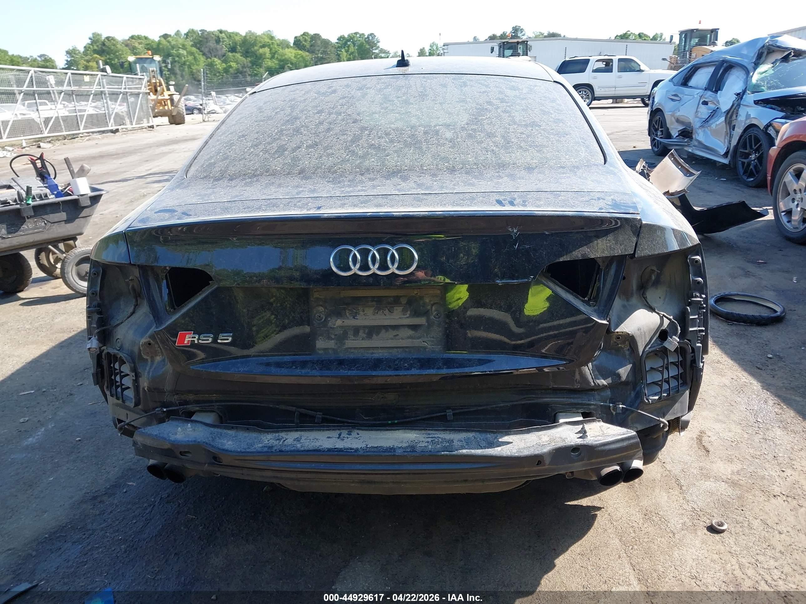 2014 Audi Rs 5 4.2 Black vin: WUAC6AFRXEA900156