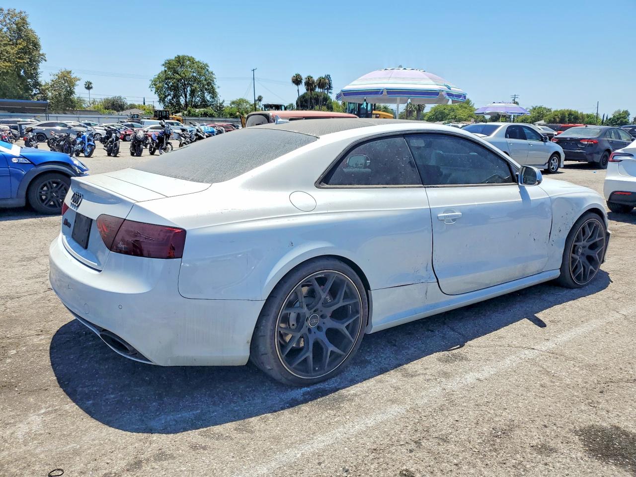 2015 Audi Rs5 White vin: WUAC6AFRXFA900322