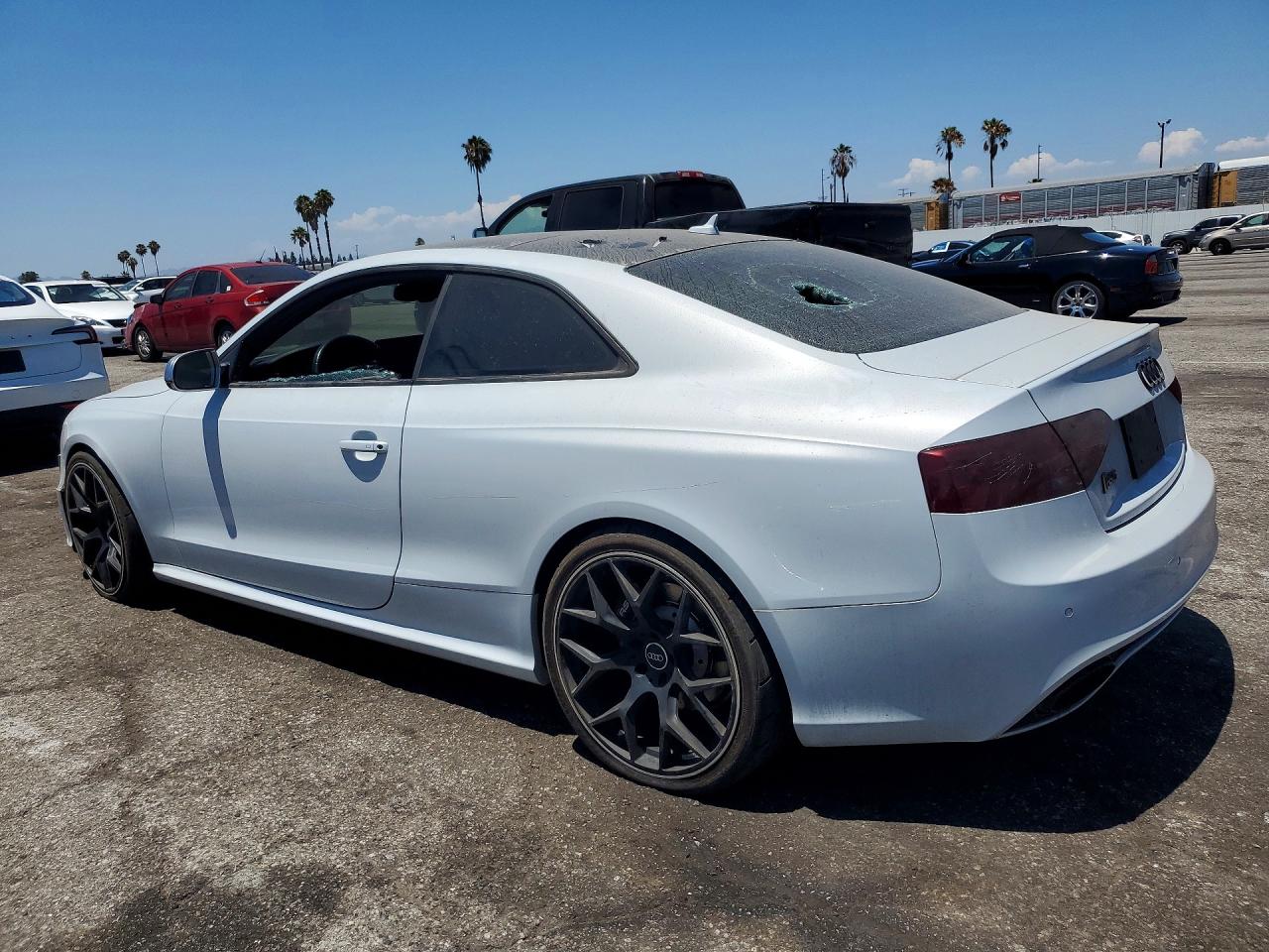 2015 Audi Rs5 White vin: WUAC6AFRXFA900322