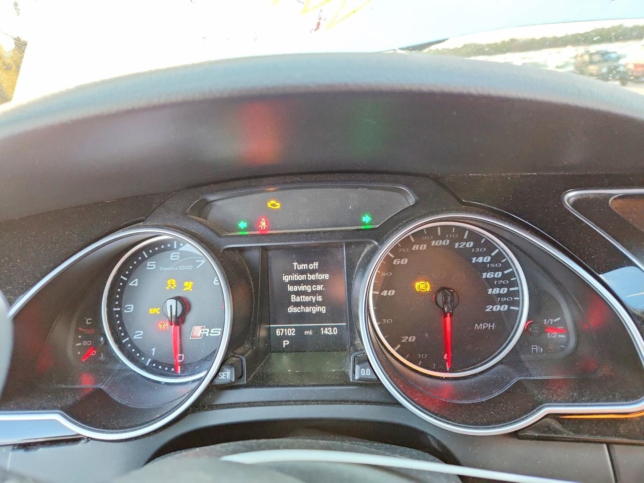 2014 Audi Rs5 White vin: WUAC6BFR3EA900120