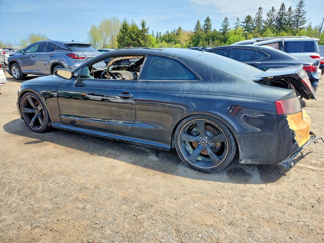2015 Audi Rs5 Black vin: WUAC6BFR7FA900347