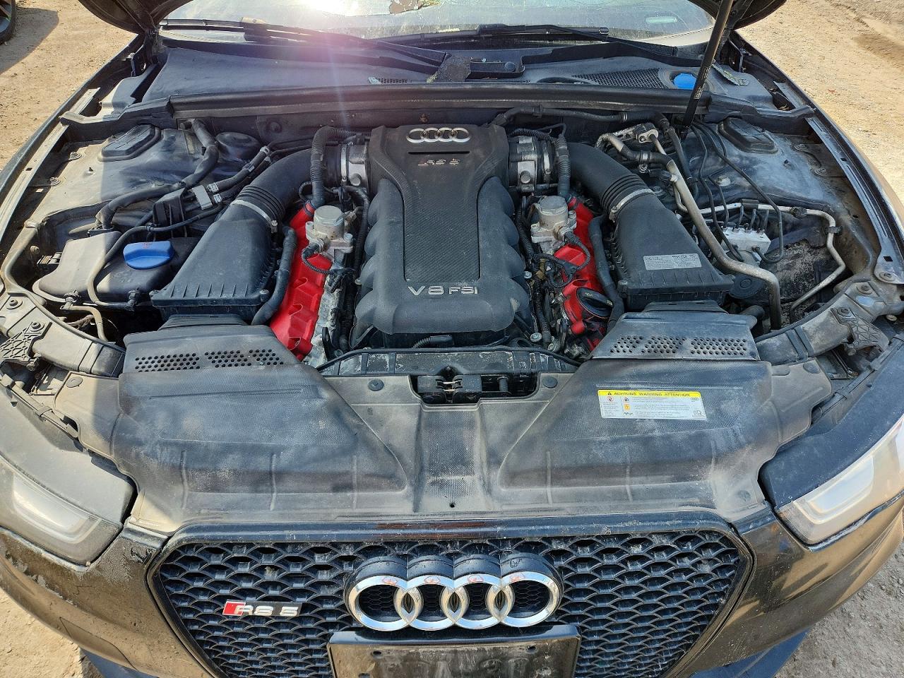 2015 Audi Rs5 Black vin: WUAC6BFR7FA900347