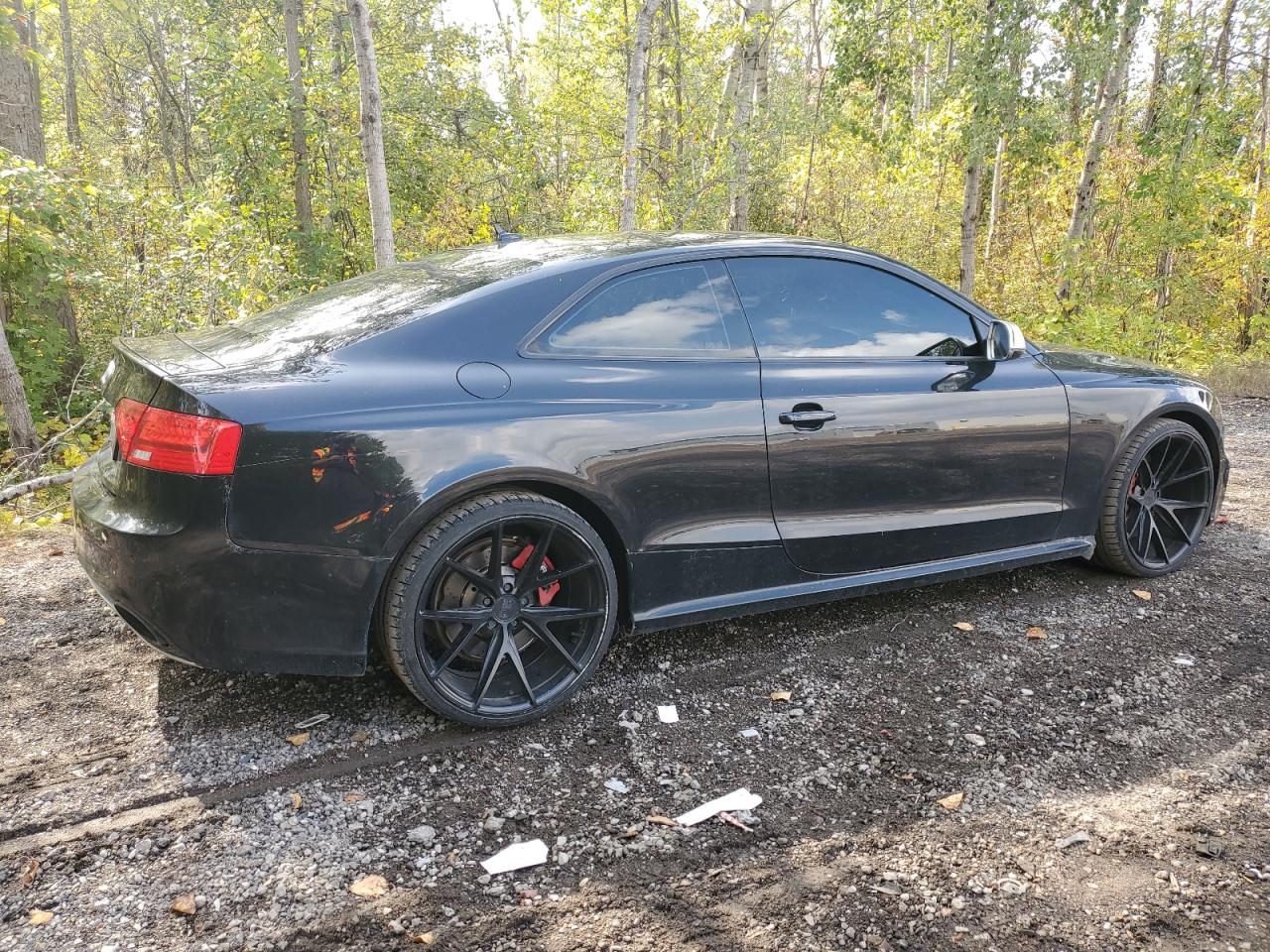 2014 Audi Rs5 Black vin: WUAC6BFR8EA900923