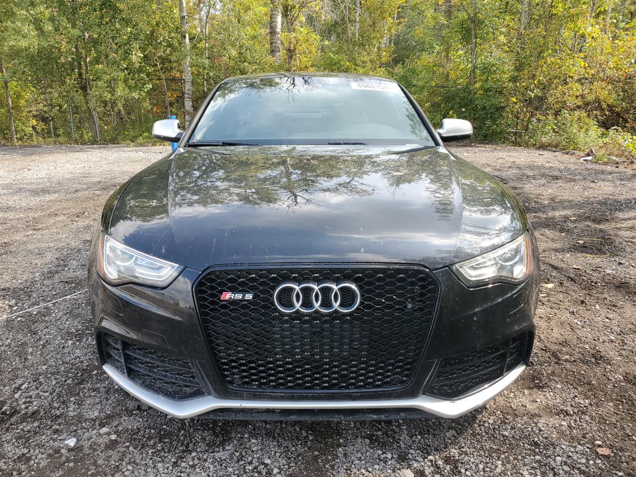 2014 Audi Rs5 Black vin: WUAC6BFR8EA900923