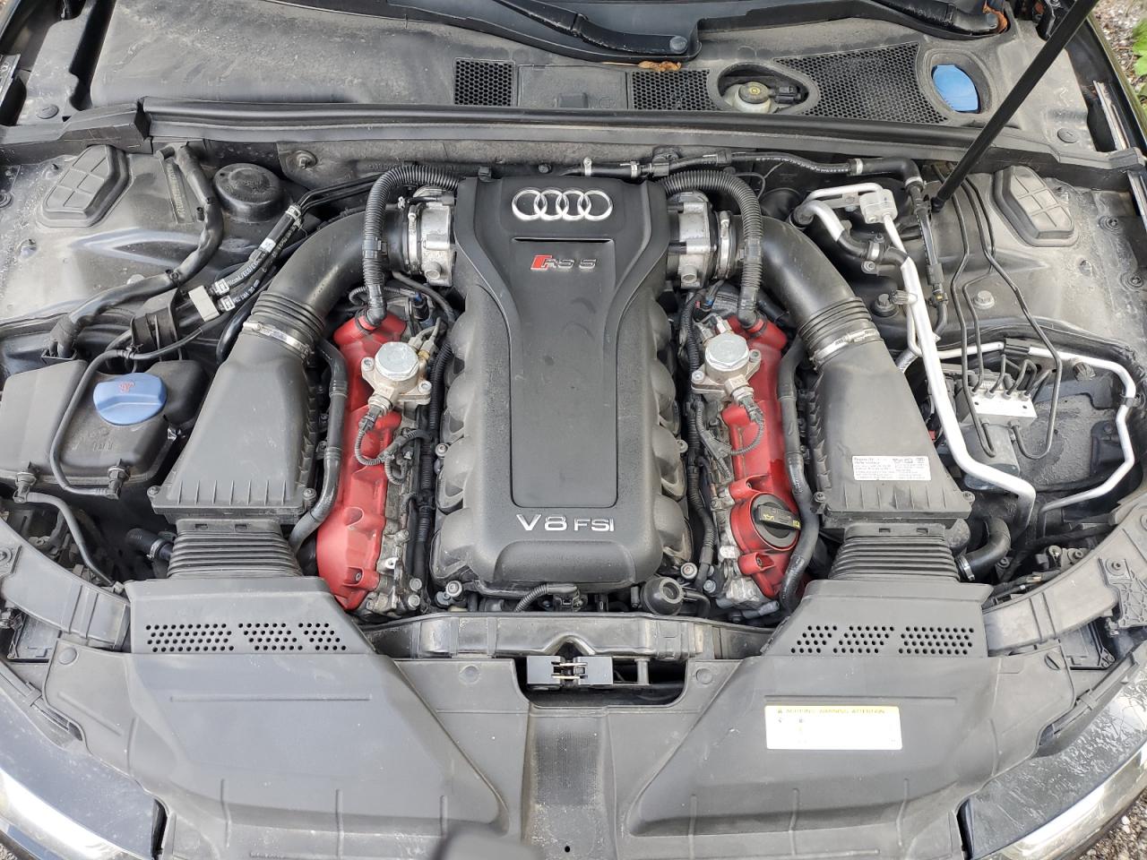 2014 Audi Rs5 Black vin: WUAC6BFR8EA900923