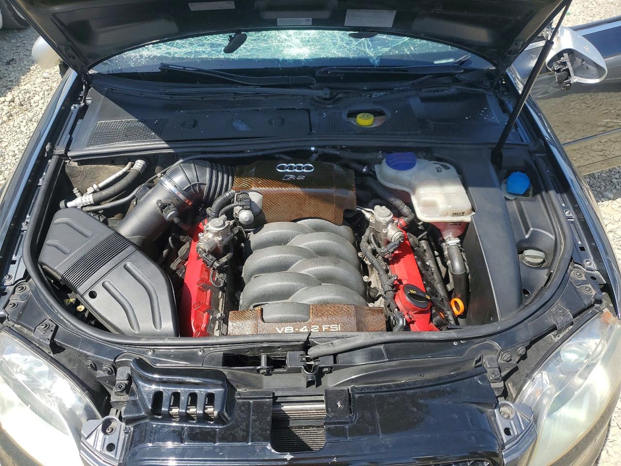 2008 Audi Rs4 Quattro Gray vin: WUADU78E78N901060
