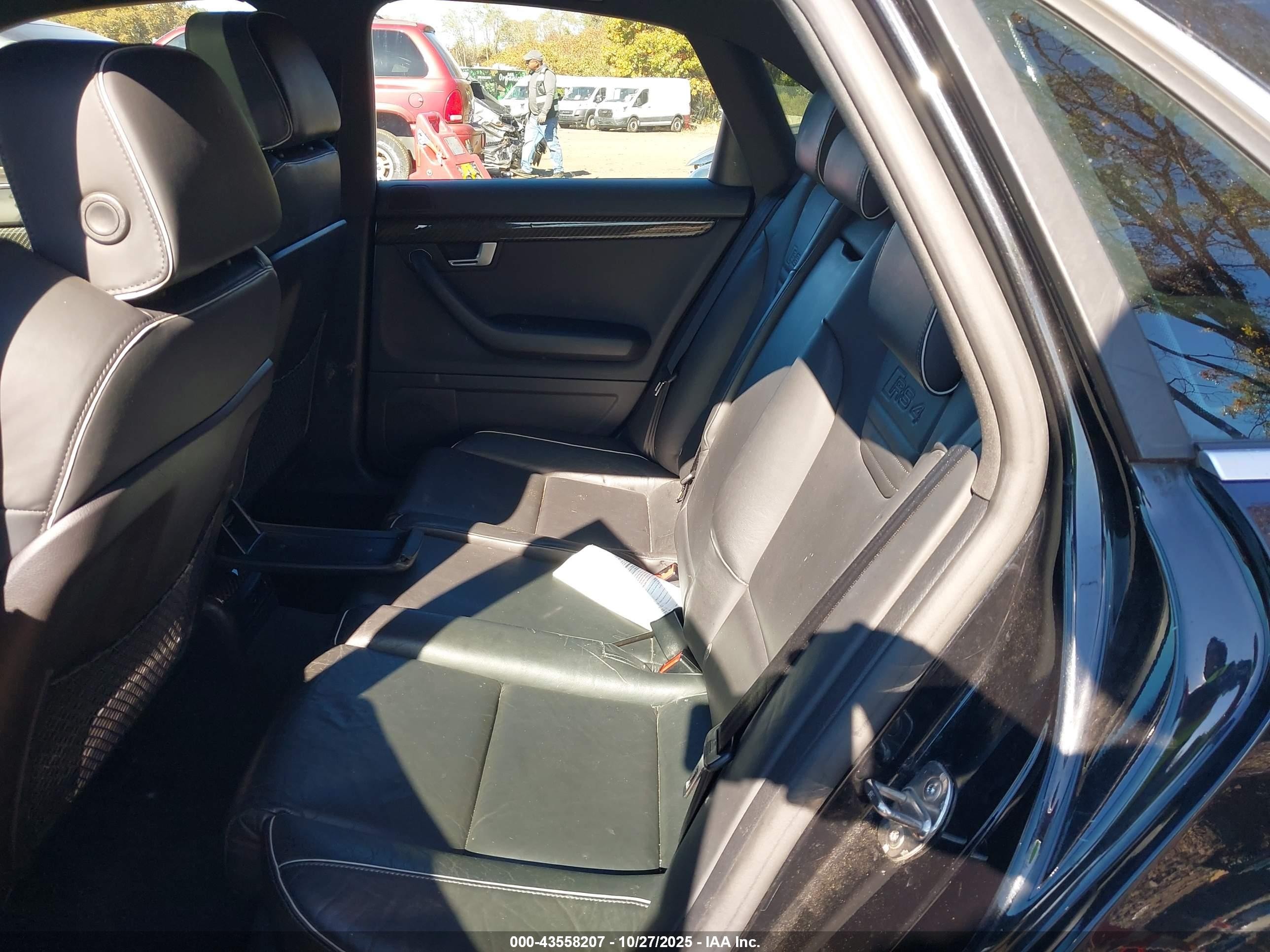 2008 Audi Rs 4 4.2l Black vin: WUADU78E78N902211