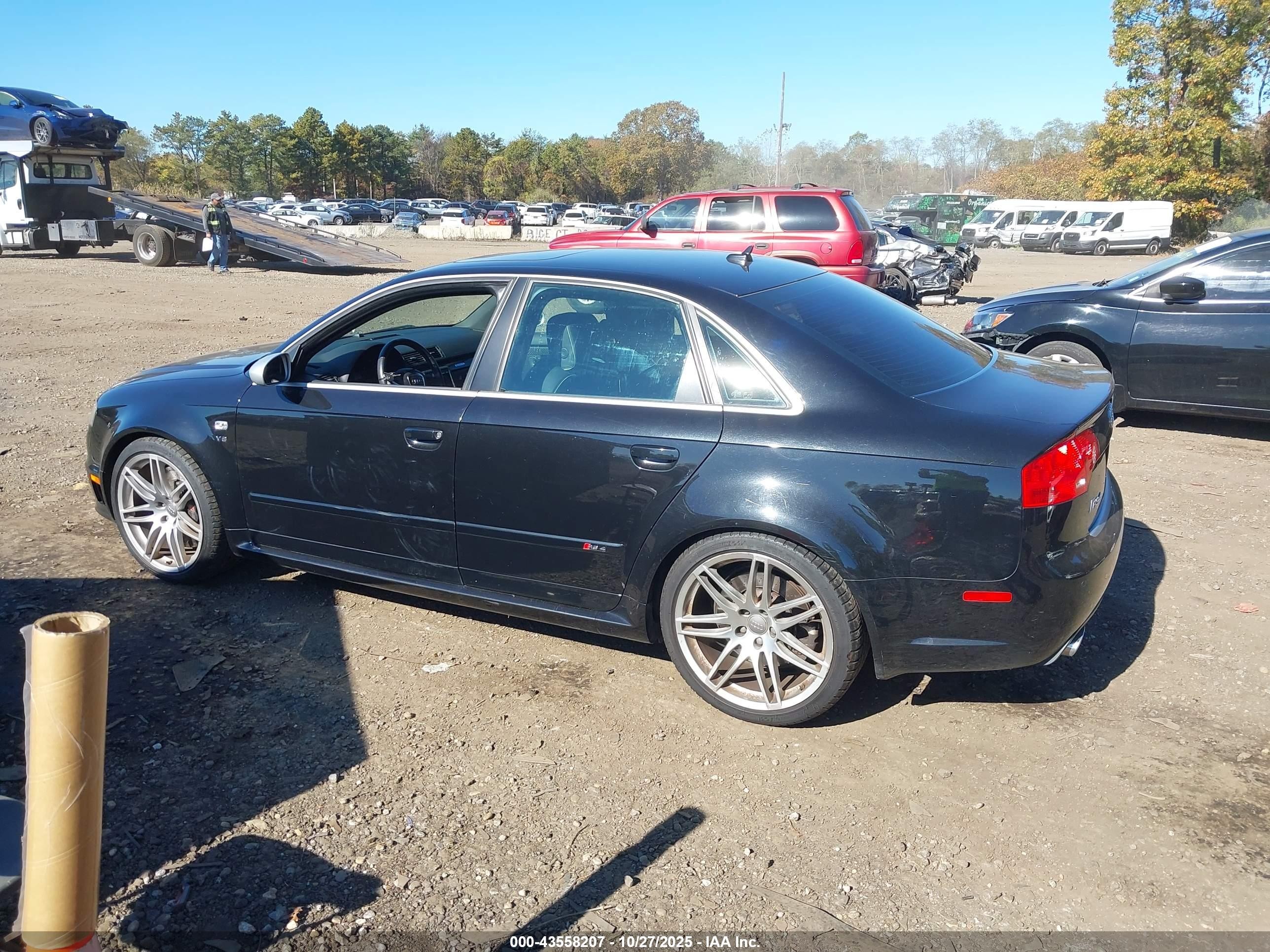2008 Audi Rs 4 4.2l Black vin: WUADU78E78N902211
