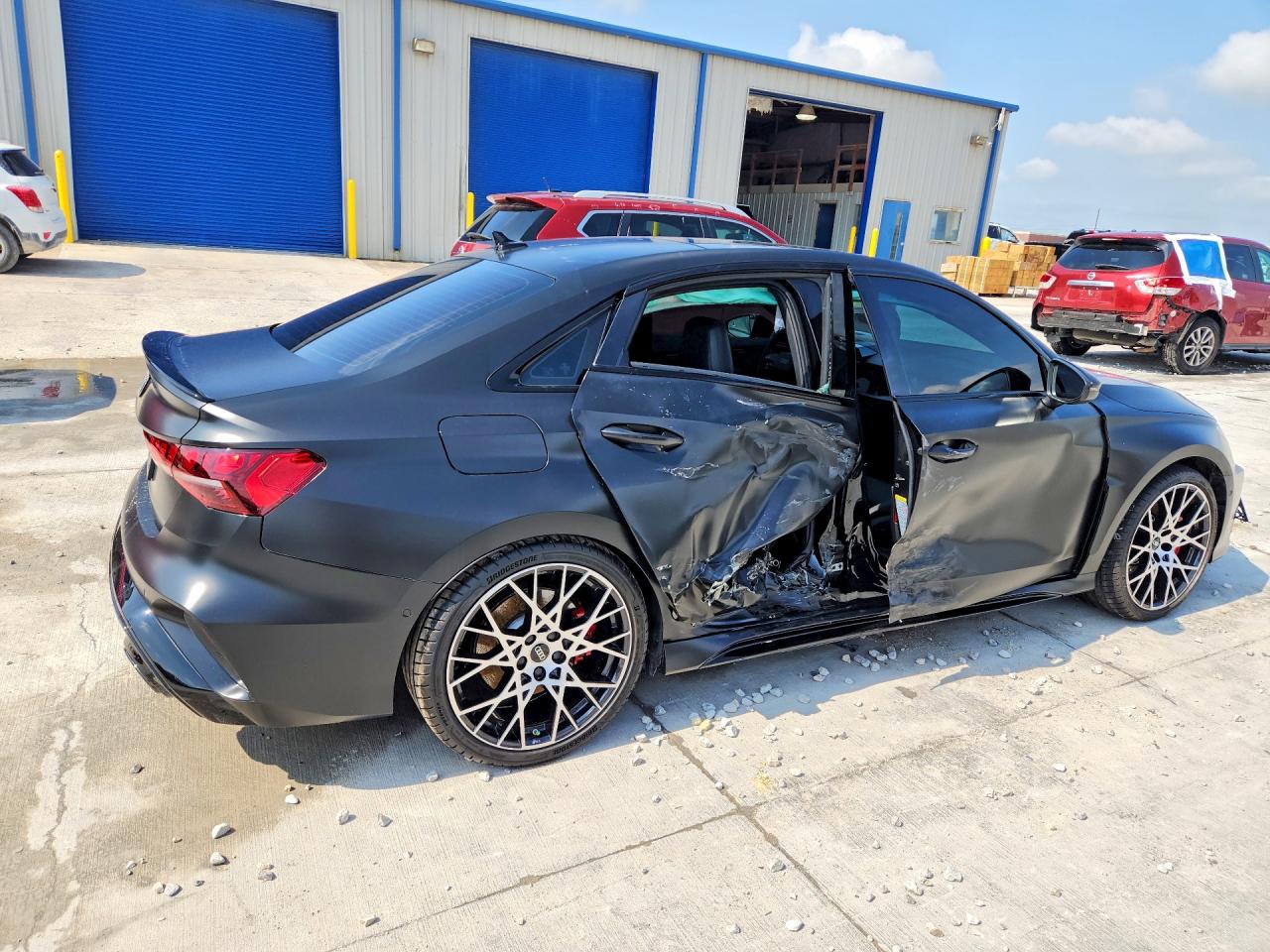 2025 Audi Rs3 Black vin: WUAGWDGY1SA912670