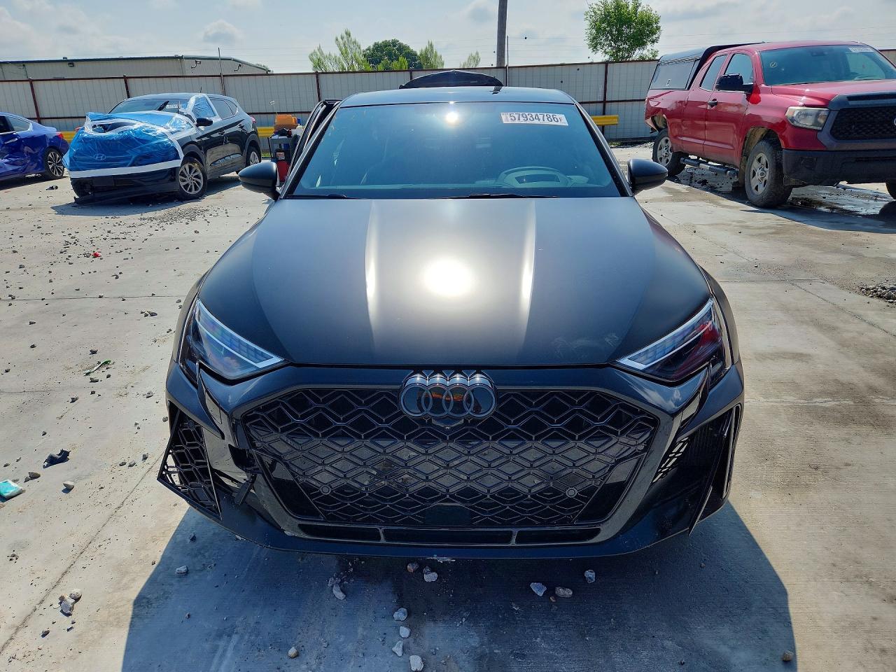 2025 Audi Rs3 Black vin: WUAGWDGY1SA912670