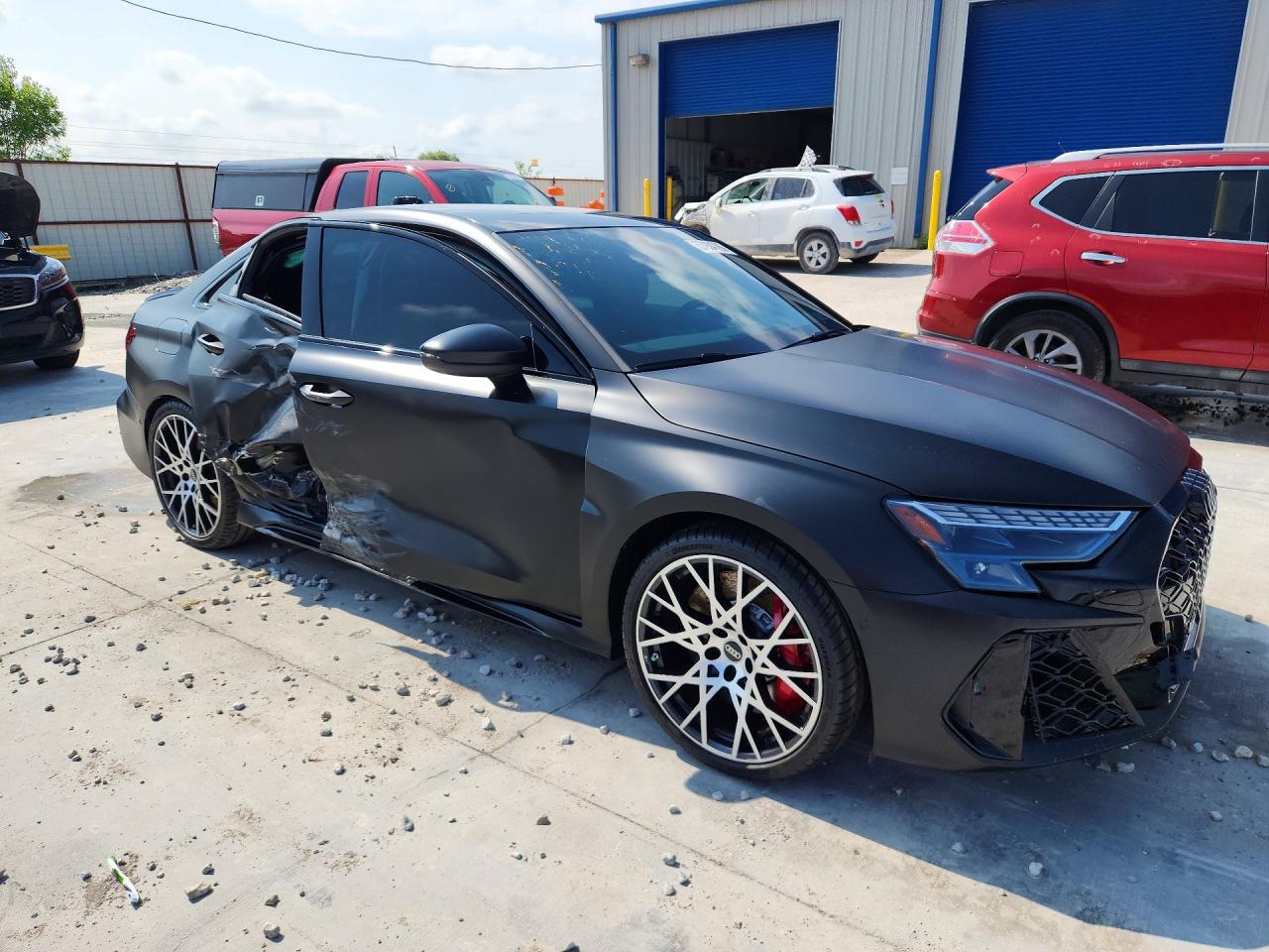 2025 Audi Rs3 Black vin: WUAGWDGY1SA912670