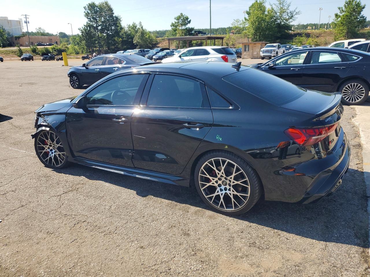 2025 Audi Rs3 Black vin: WUAGWDGY6SA909635