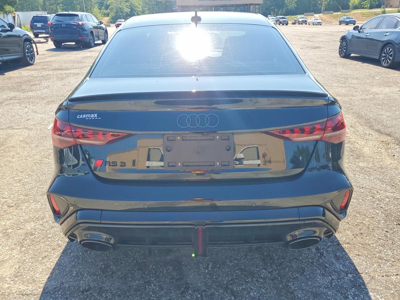2025 Audi Rs3 Black vin: WUAGWDGY6SA909635