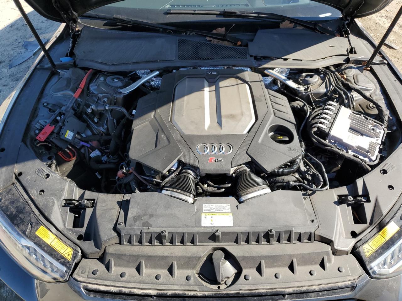 2022 Audi Rs7 Gray vin: WUAPCBF22NN912345