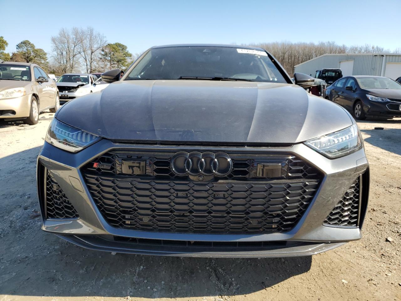 2022 Audi Rs7 Gray vin: WUAPCBF22NN912345