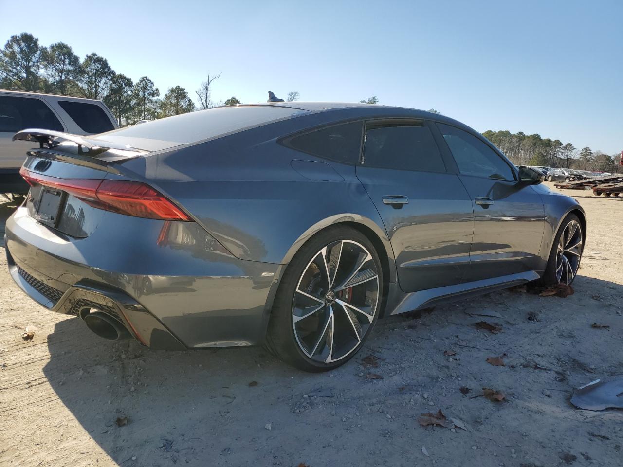 2022 Audi Rs7 Gray vin: WUAPCBF22NN912345