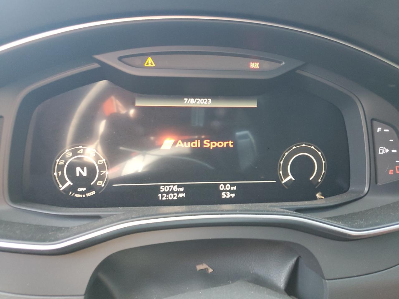 2022 Audi Rs7 Gray vin: WUAPCBF22NN912345