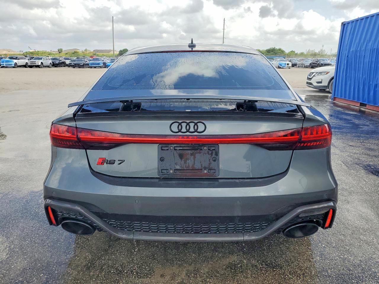 2025 Audi Rs7 Gray vin: WUAPDBF21SN901295