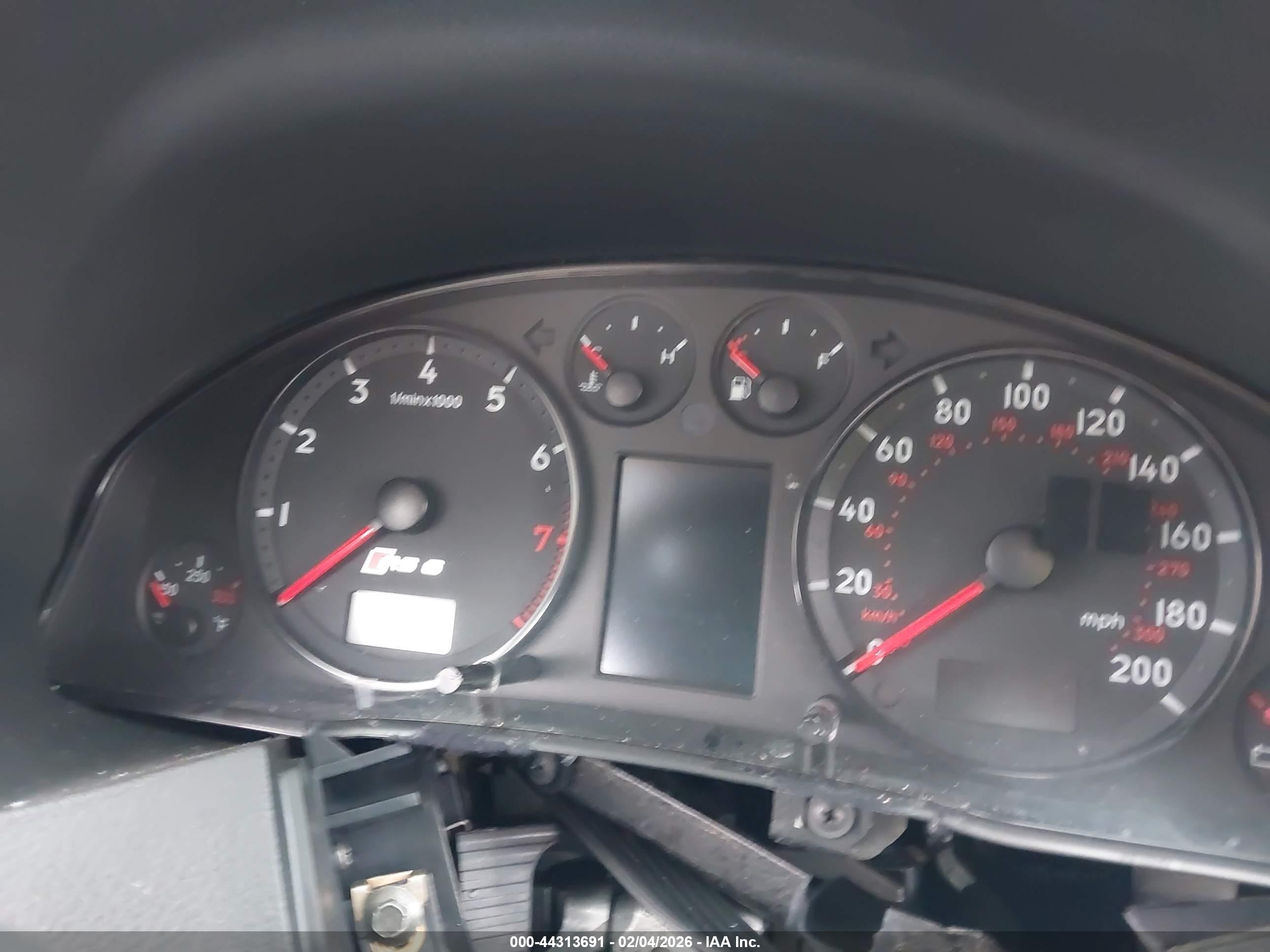 2003 Audi Rs6 4.2 Red vin: WUAPV54B03N905731