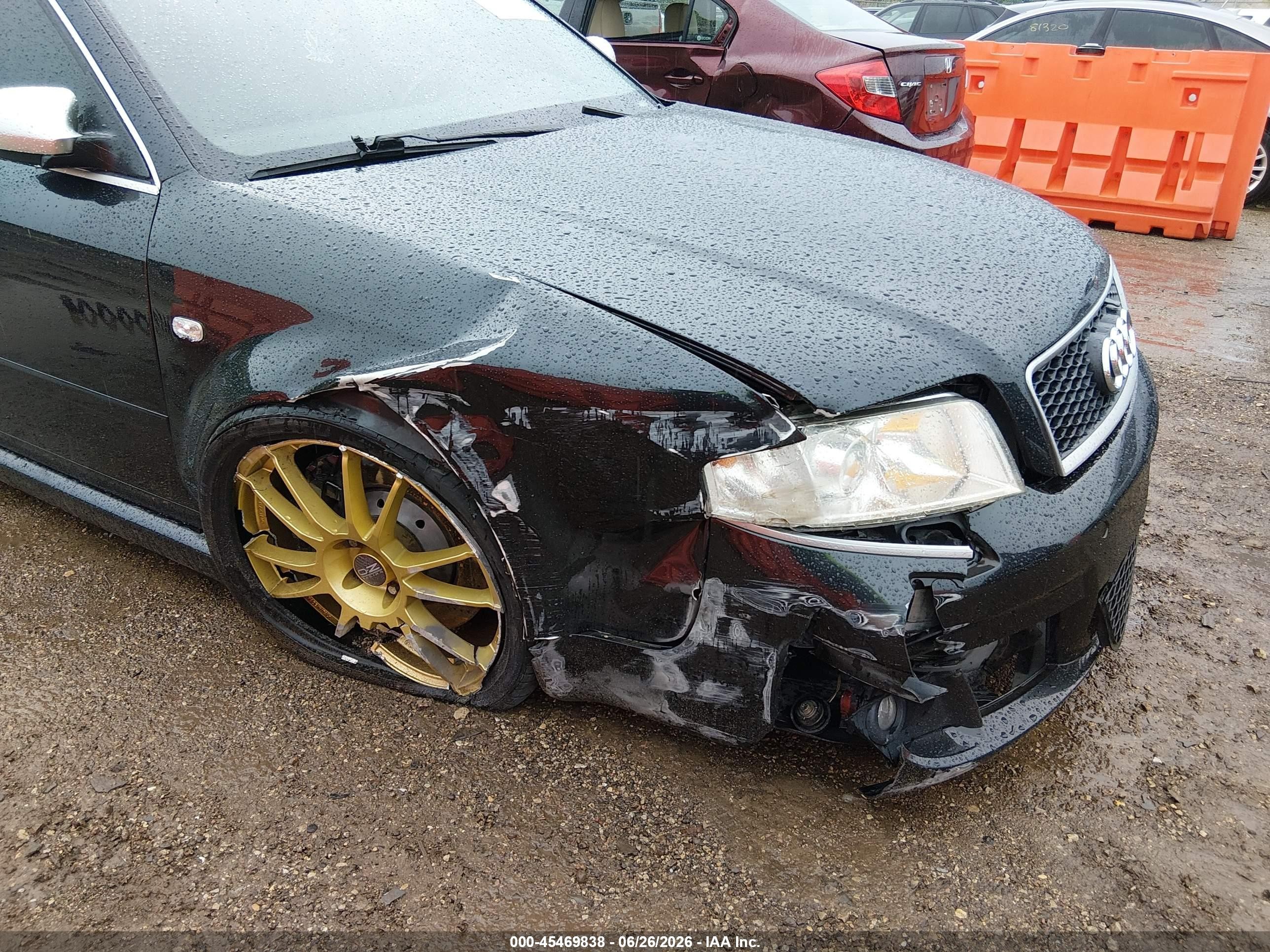2003 Audi Rs6 4.2 Black vin: WUAPV54B23N905262