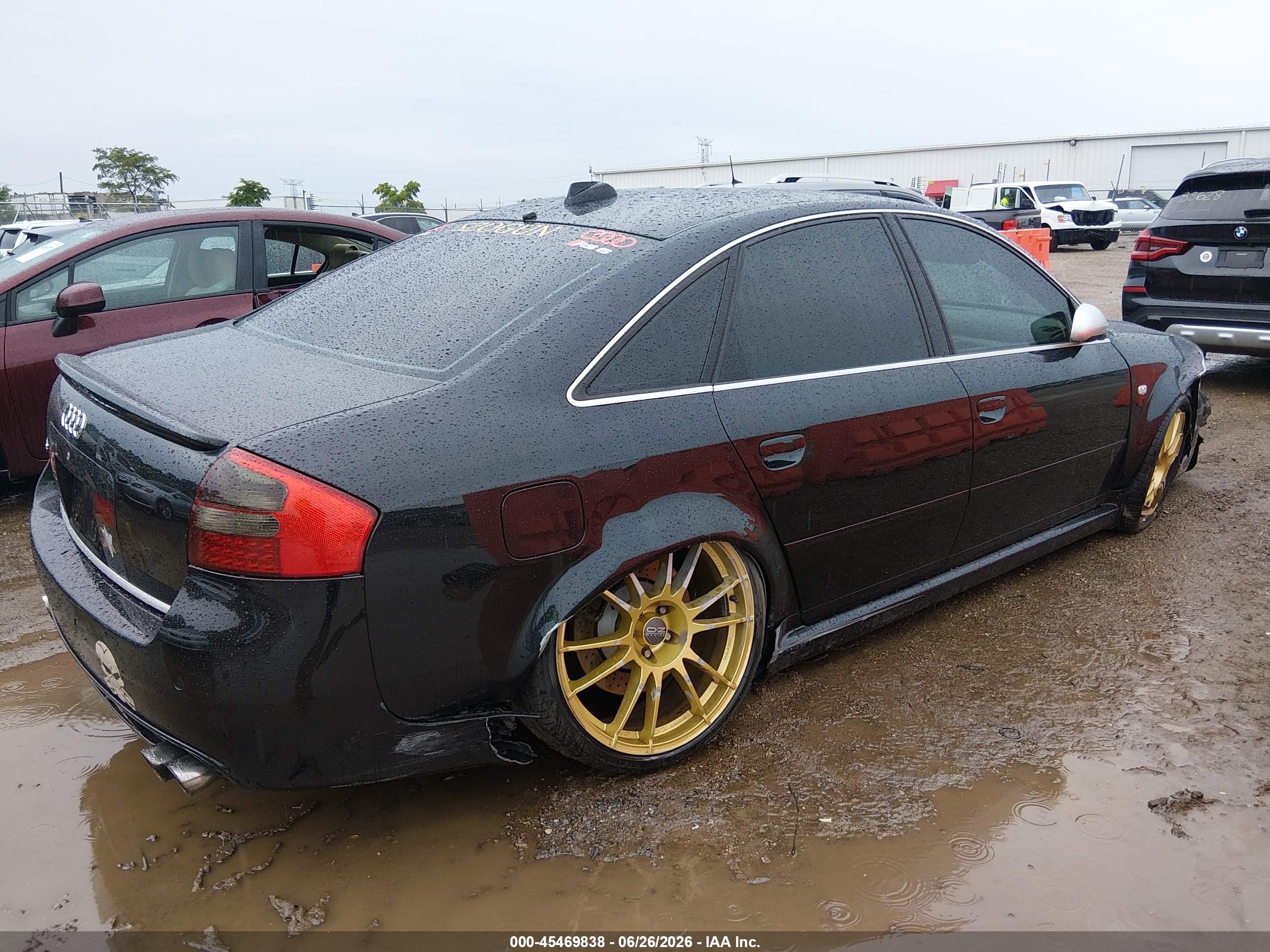 2003 Audi Rs6 4.2 Black vin: WUAPV54B23N905262
