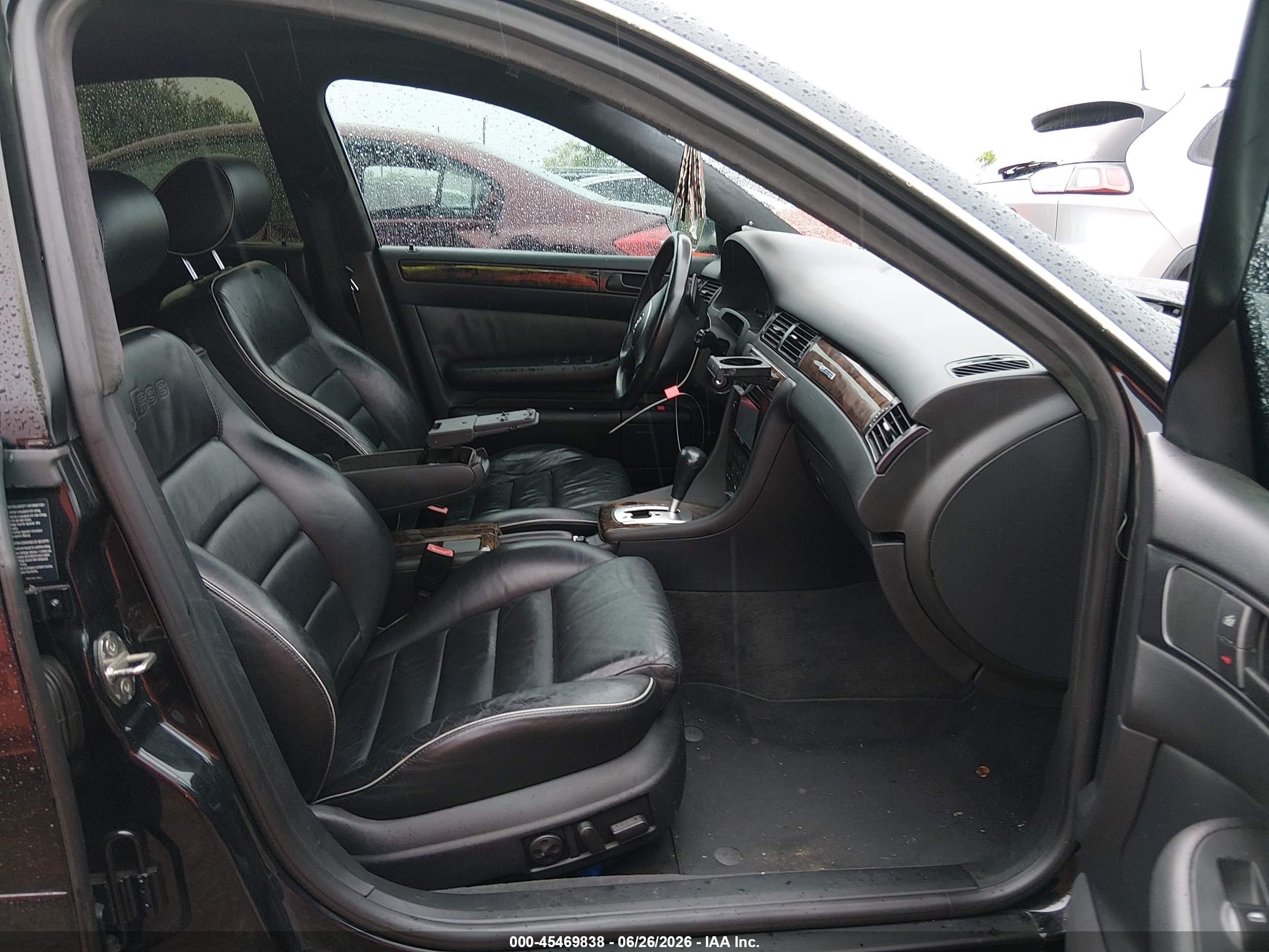 2003 Audi Rs6 4.2 Black vin: WUAPV54B23N905262