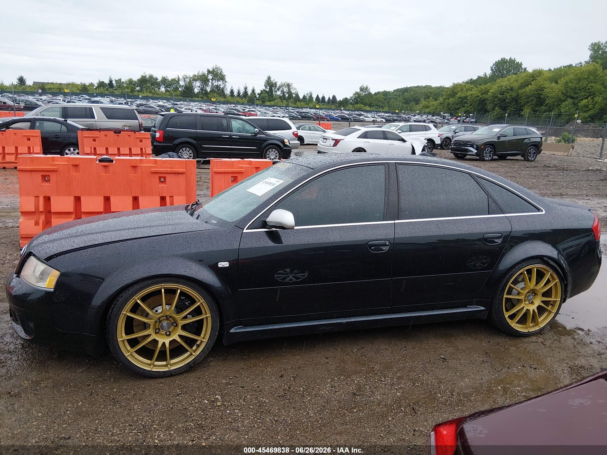 2003 Audi Rs6 4.2 Black vin: WUAPV54B23N905262
