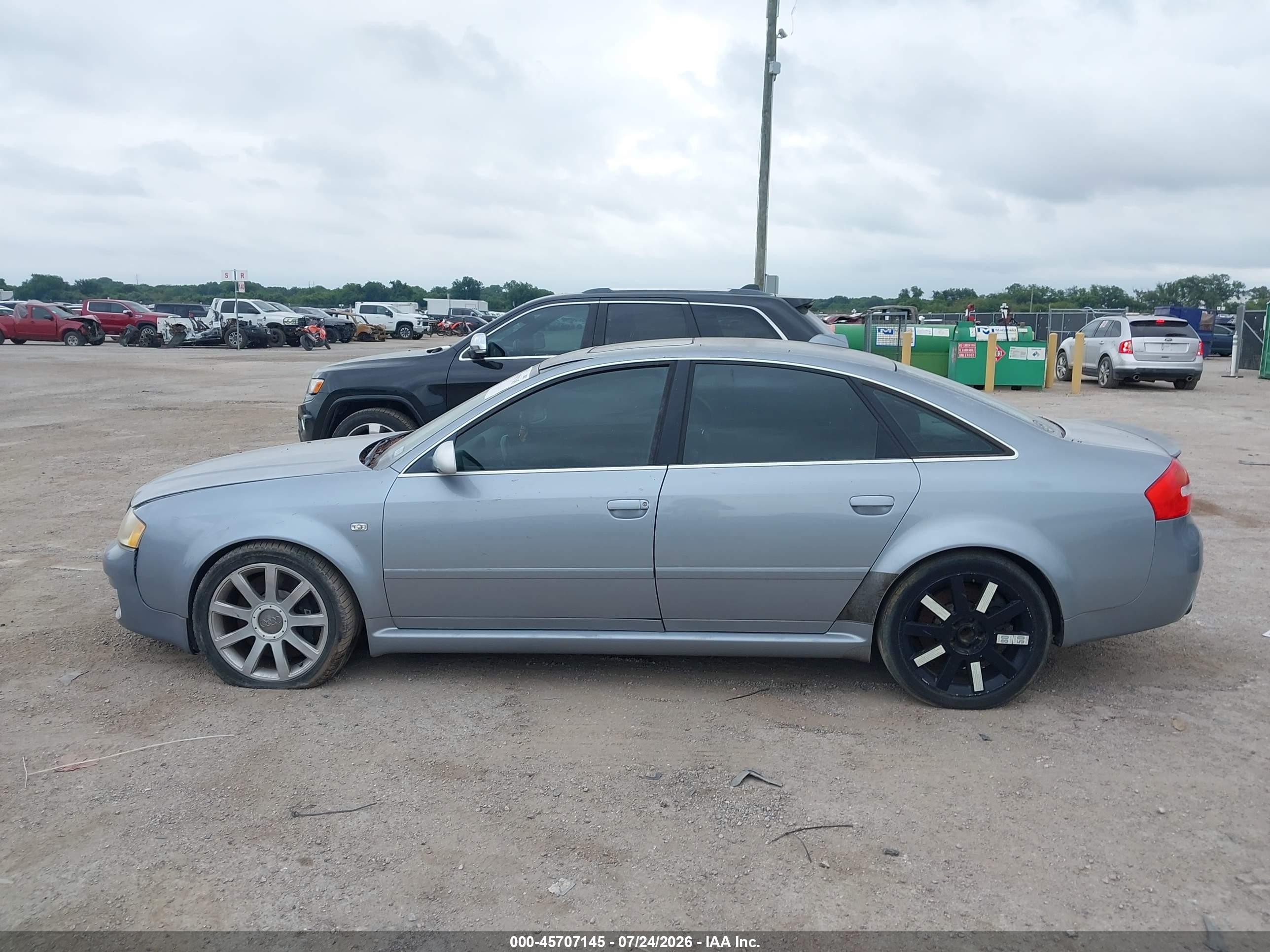 2003 Audi Rs6 4.2 Серый vin: WUAPV64B63N905562