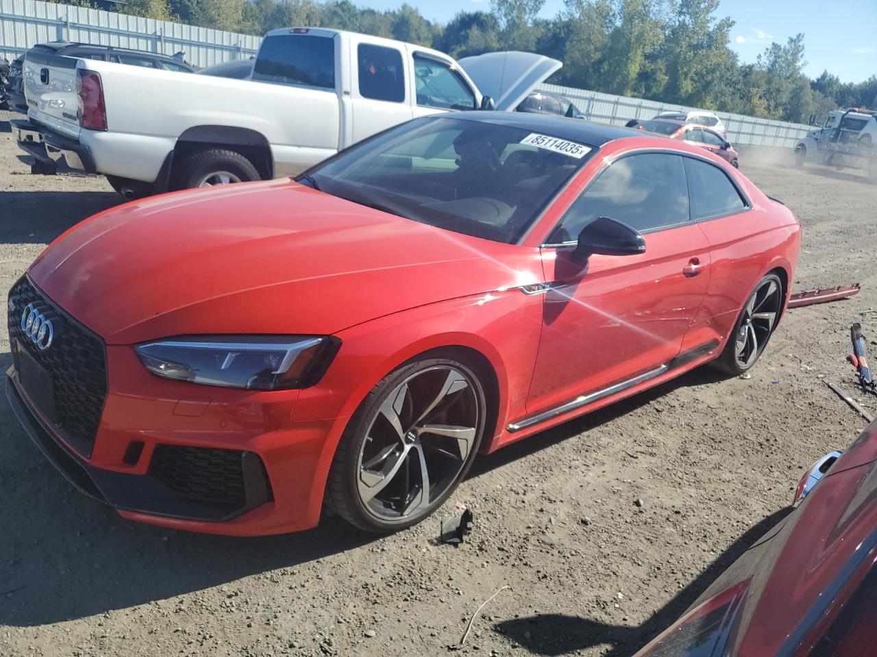 2019 Audi Rs5 Red vin: WUAPWAF54KA902964