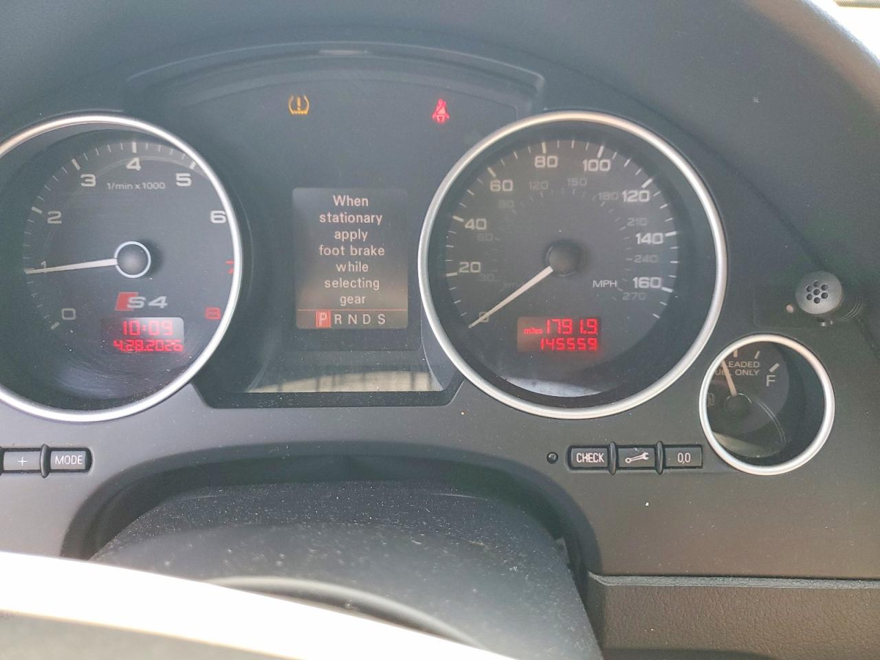 2008 Audi S4 Quattro Cabriolet Gray vin: WUARL48H08K900156