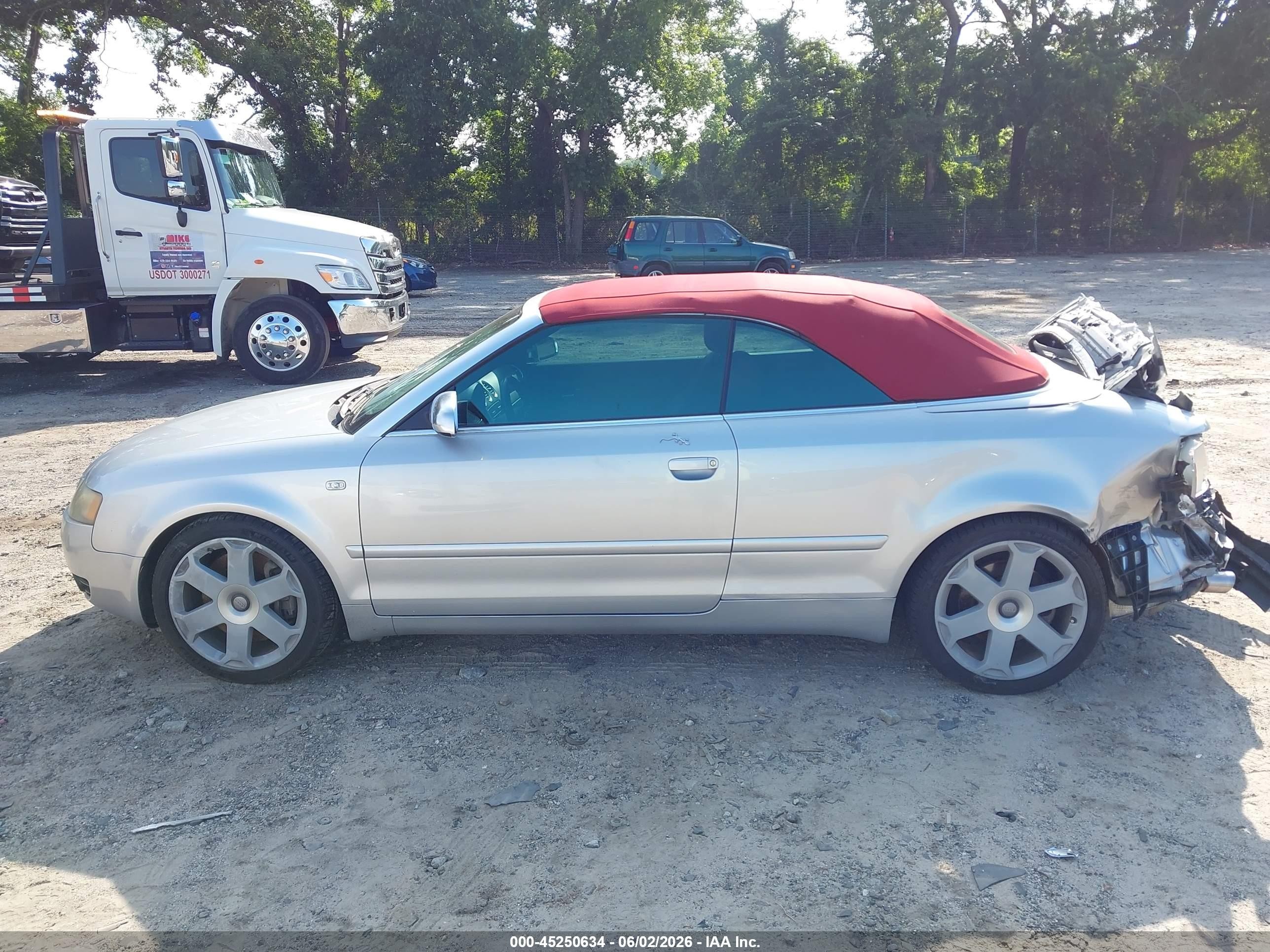 2005 Audi S4   Silver vin: WUARL48H15K902106