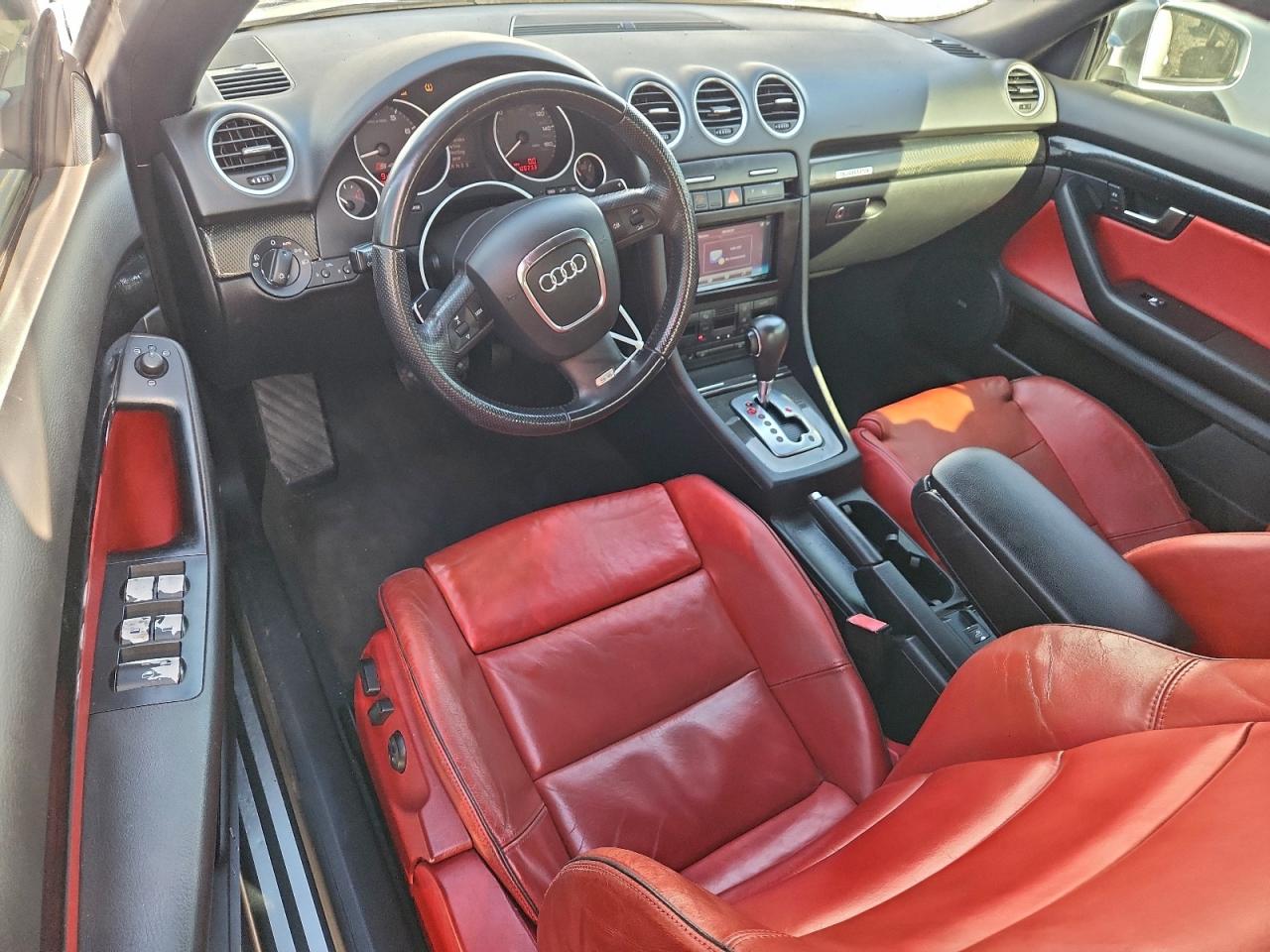 2008 Audi S4 Quattro Cabriolet Серебряный vin: WUARL48H18K900263
