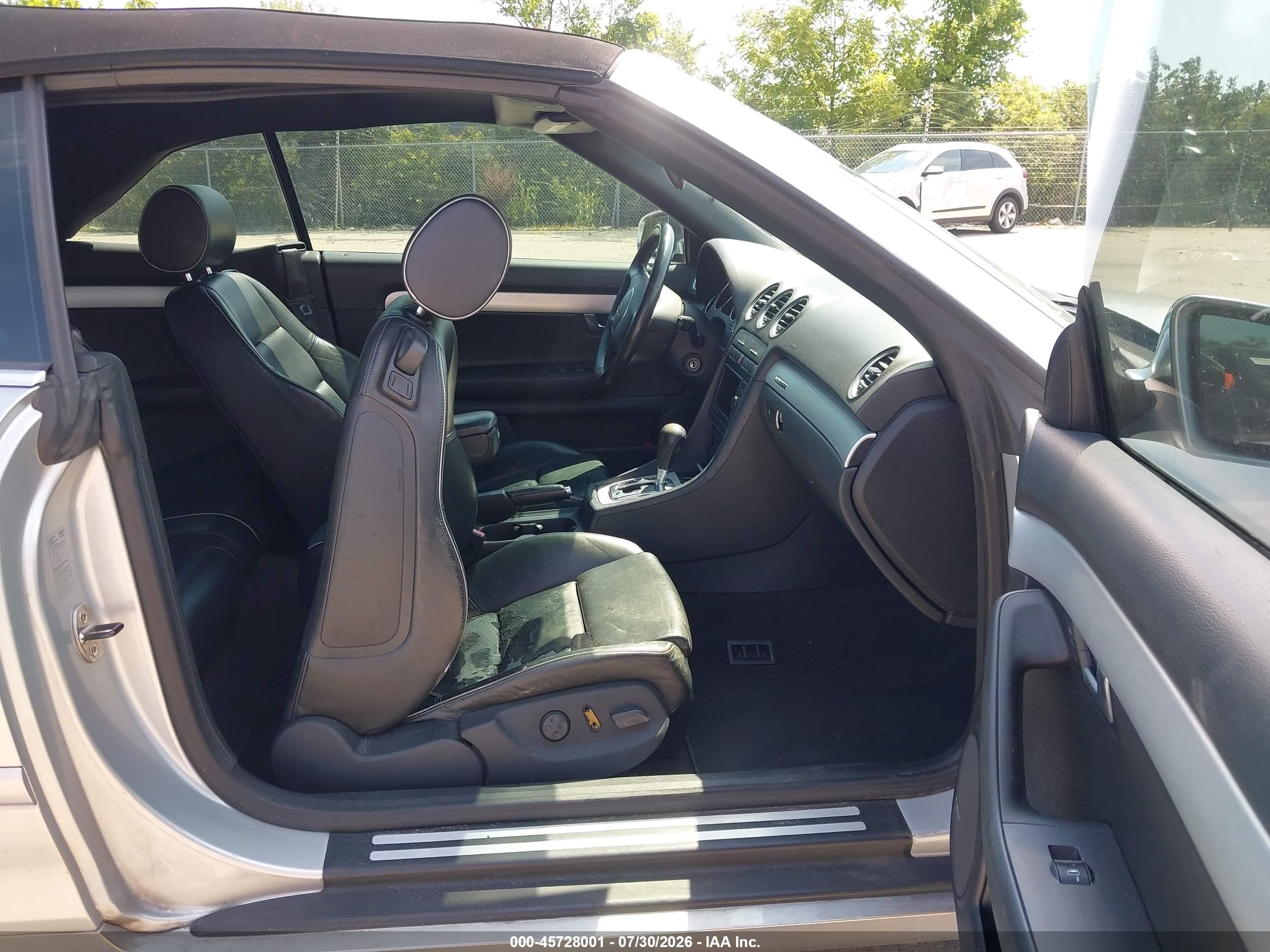 2006 Audi S4   Silver vin: WUARL48H36K900147