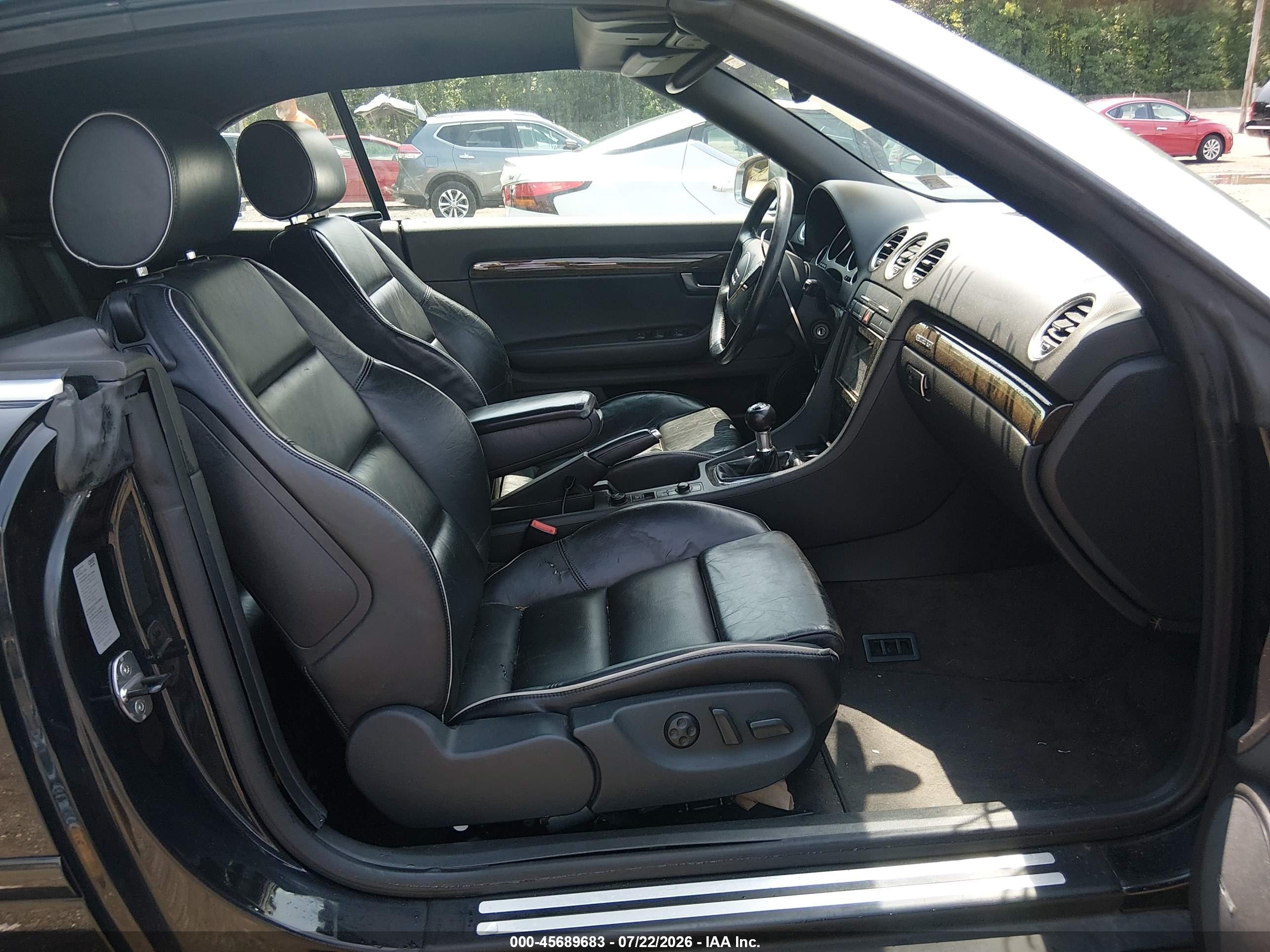 2005 Audi S4   Black vin: WUARL48H65K900481