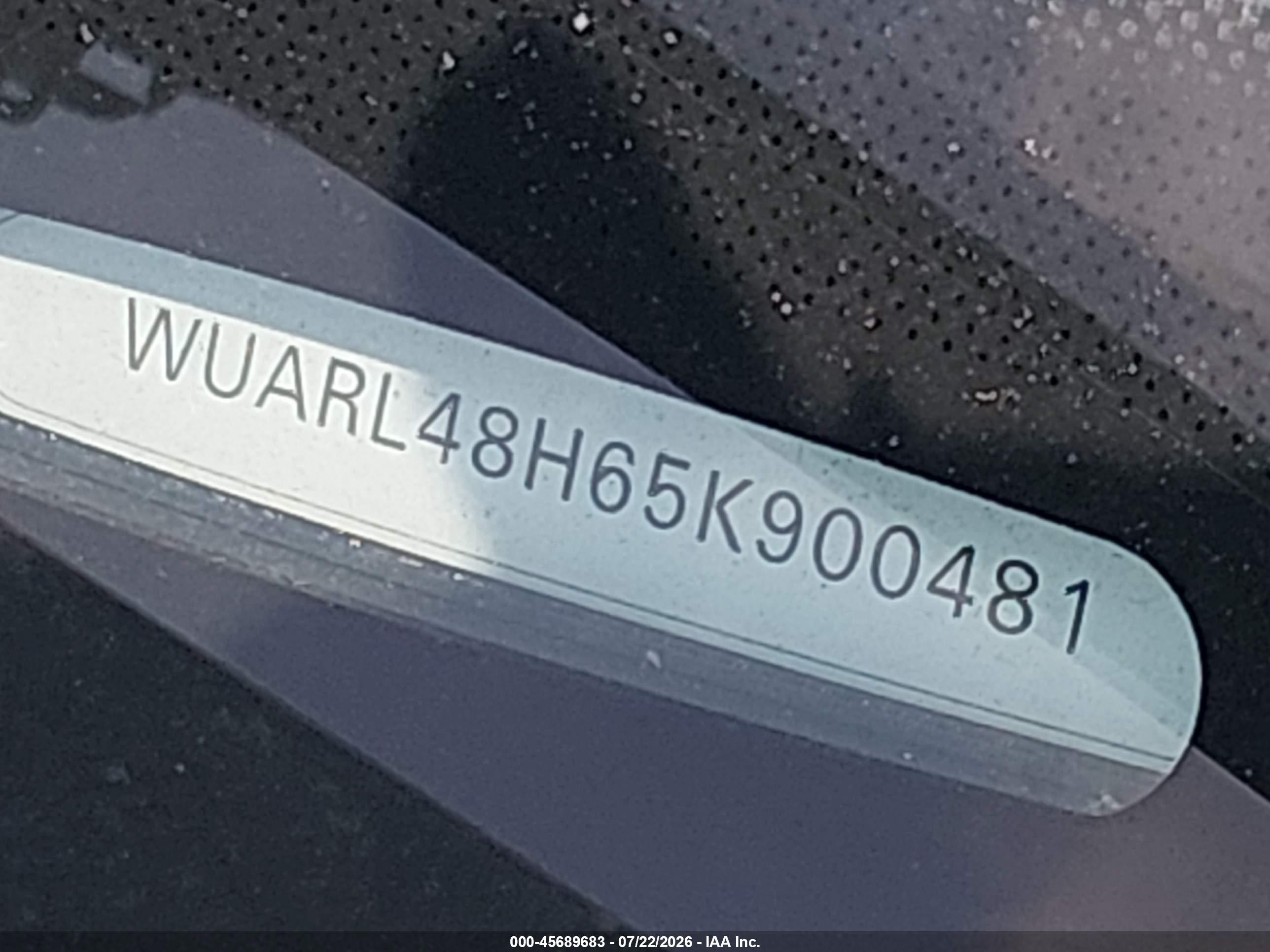 2005 Audi S4   Black vin: WUARL48H65K900481
